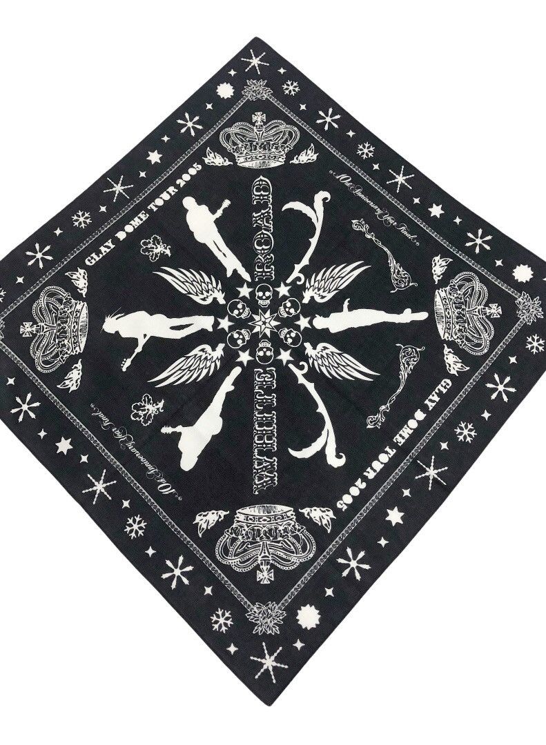 Band Tees Glay 2005 Doom Tour Handkerchief / Bandana / Scarf Size ONE SIZE - 3 Thumbnail