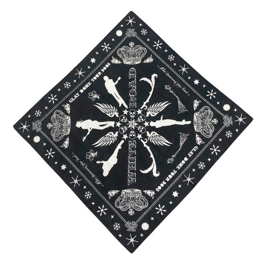 Band Tees Glay 2005 Doom Tour Handkerchief / Bandana / Scarf Size ONE SIZE - 2 Thumbnail
