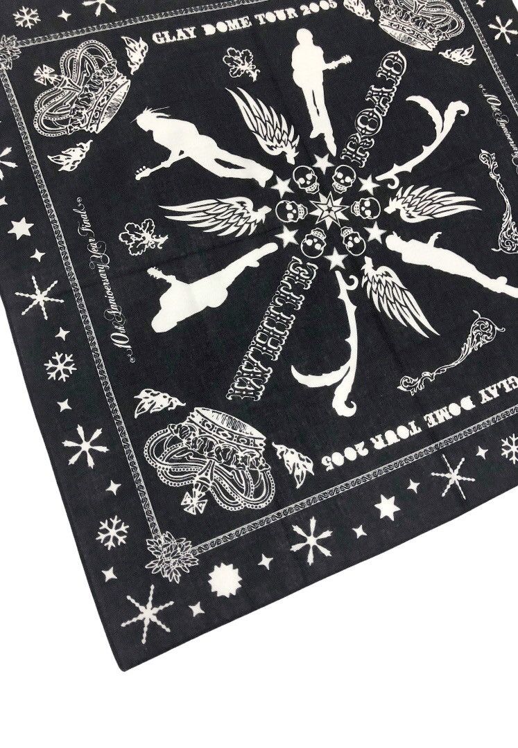 Band Tees Glay 2005 Doom Tour Handkerchief / Bandana / Scarf Size ONE SIZE - 4 Thumbnail