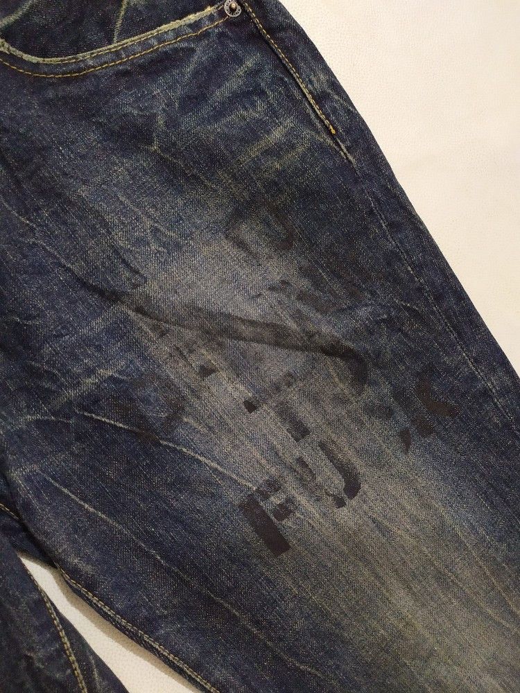 Hysteric Glamour 🔥Hysteric Glamour Studded Denim too drunk to Fuck jeans Size US 32 / EU 48 - 7 Thumbnail