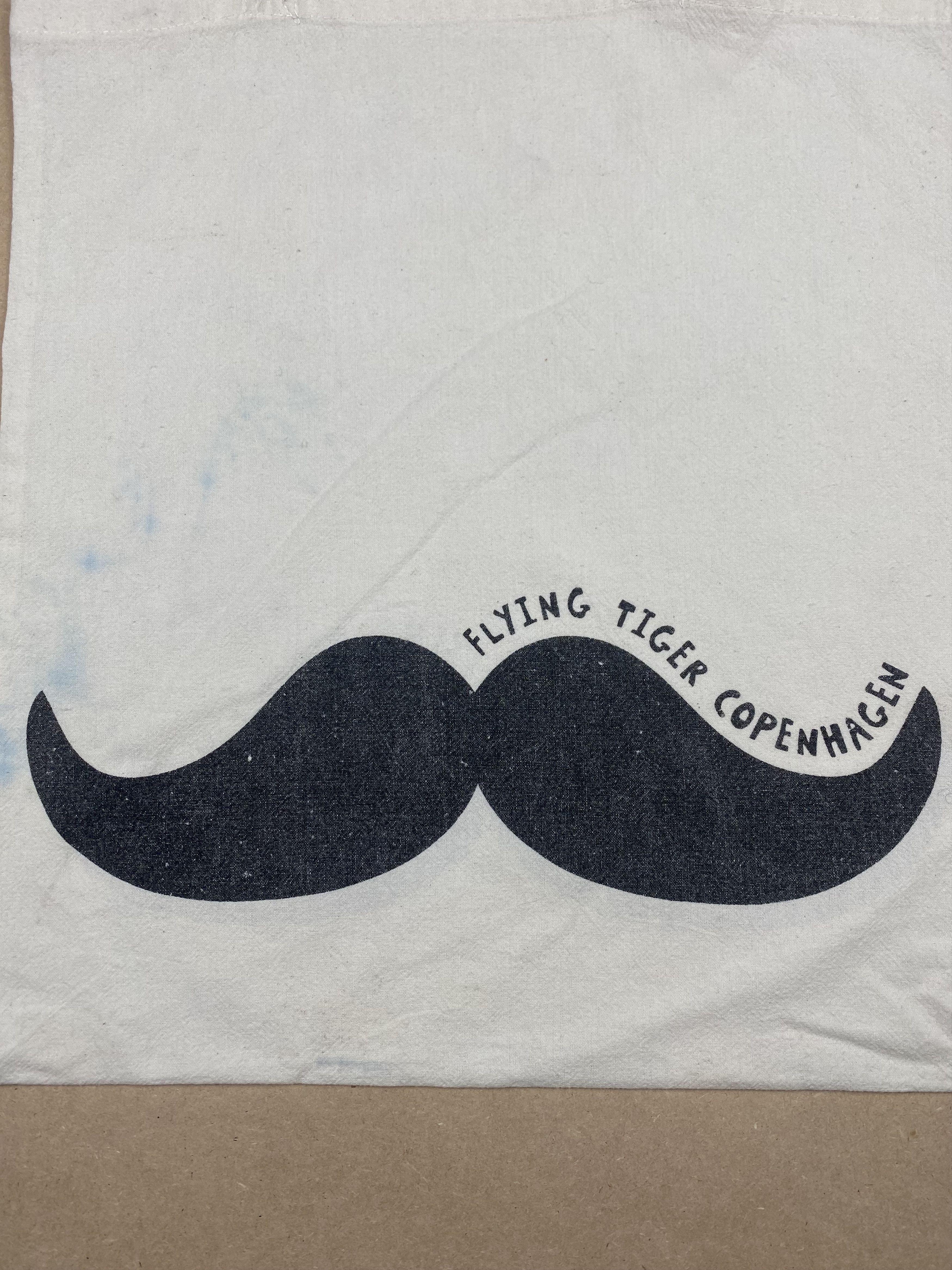 Japanese Brand × Vintage Vintage Mustache Tote Bag Size ONE SIZE - 2 Thumbnail