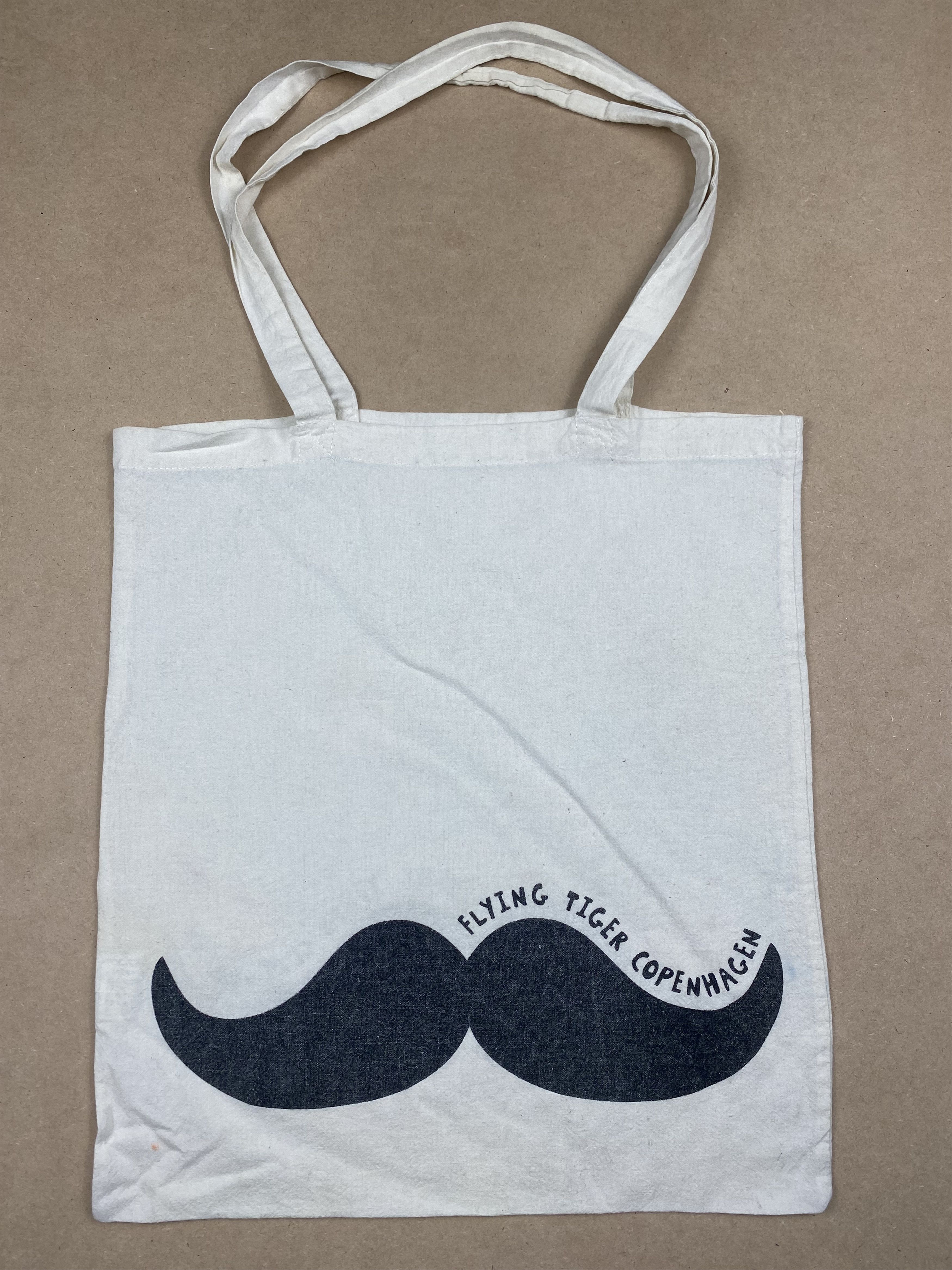 Japanese Brand × Vintage Vintage Mustache Tote Bag Size ONE SIZE - 3 Thumbnail