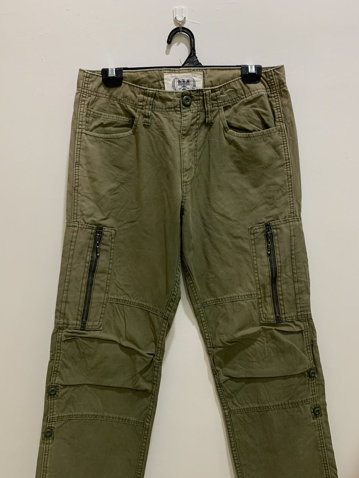 Garment Reproduction of Workers × Japanese Brand × Seditionaries FAMOUS FUNCTION GARMENT 8 Pocket Bondage Cropped Cargo Pant Size US 32 / EU 48 - 6 Thumbnail