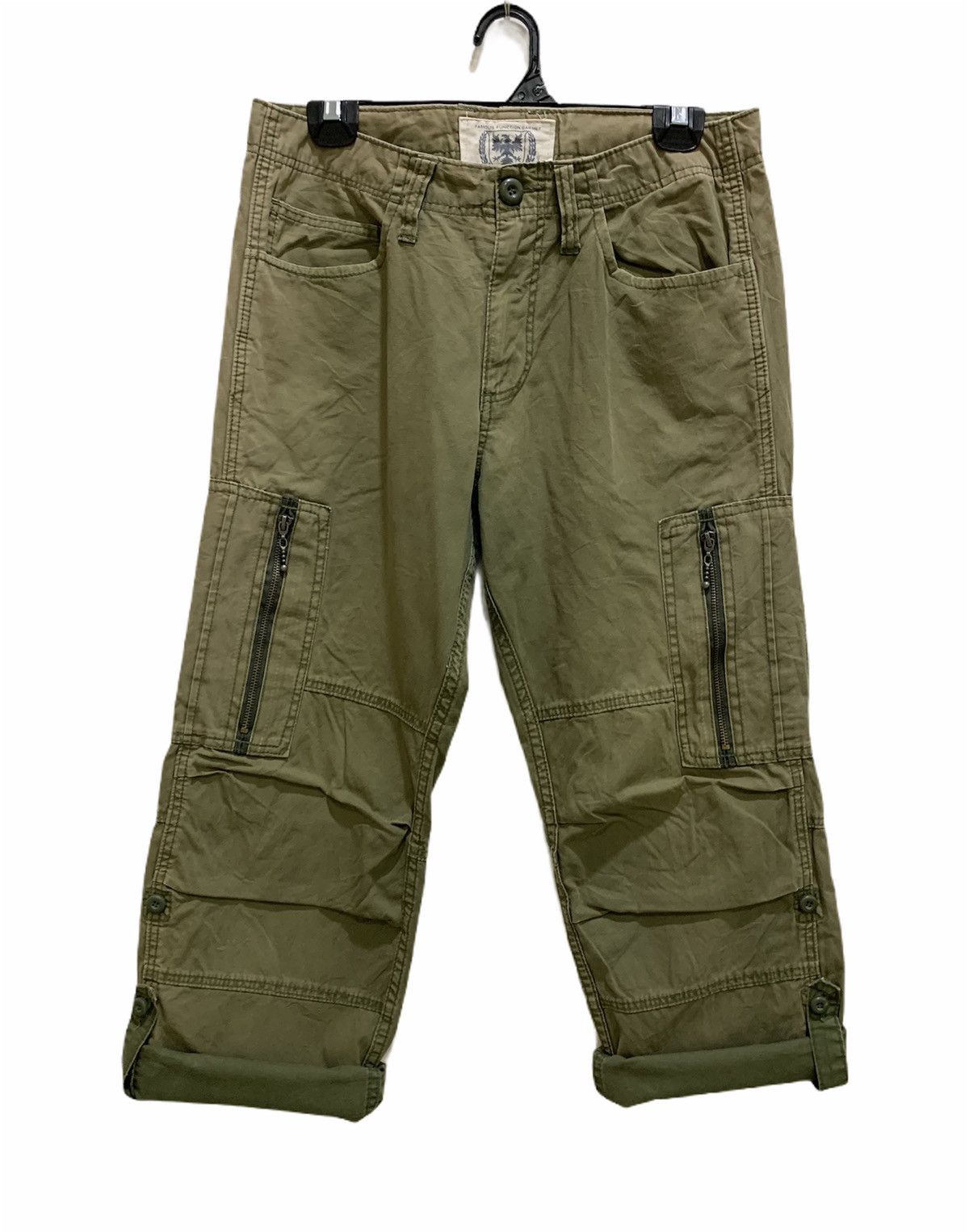 Garment Reproduction of Workers × Japanese Brand × Seditionaries FAMOUS FUNCTION GARMENT 8 Pocket Bondage Cropped Cargo Pant Size US 32 / EU 48 - 4 Thumbnail