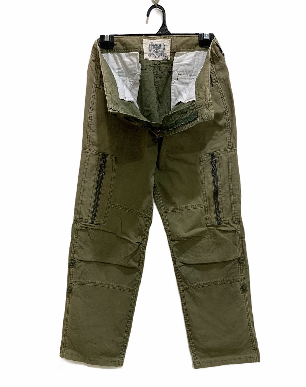 Garment Reproduction of Workers × Japanese Brand × Seditionaries FAMOUS FUNCTION GARMENT 8 Pocket Bondage Cropped Cargo Pant Size US 32 / EU 48 - 3 Thumbnail