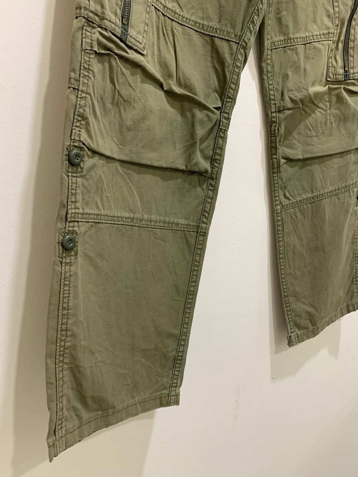 Garment Reproduction of Workers × Japanese Brand × Seditionaries FAMOUS FUNCTION GARMENT 8 Pocket Bondage Cropped Cargo Pant Size US 32 / EU 48 - 10 Thumbnail
