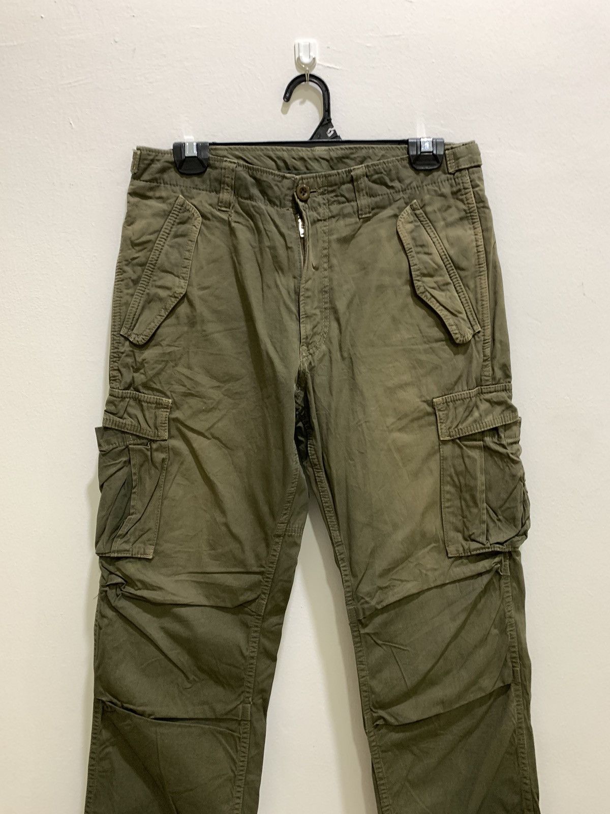 Japanese Brand × SHIPS × Ships Jet Blue SHIPS JET BLUE Parachute Bondage Tactical Utility CargoPant Size US 30 / EU 46 - 4 Thumbnail