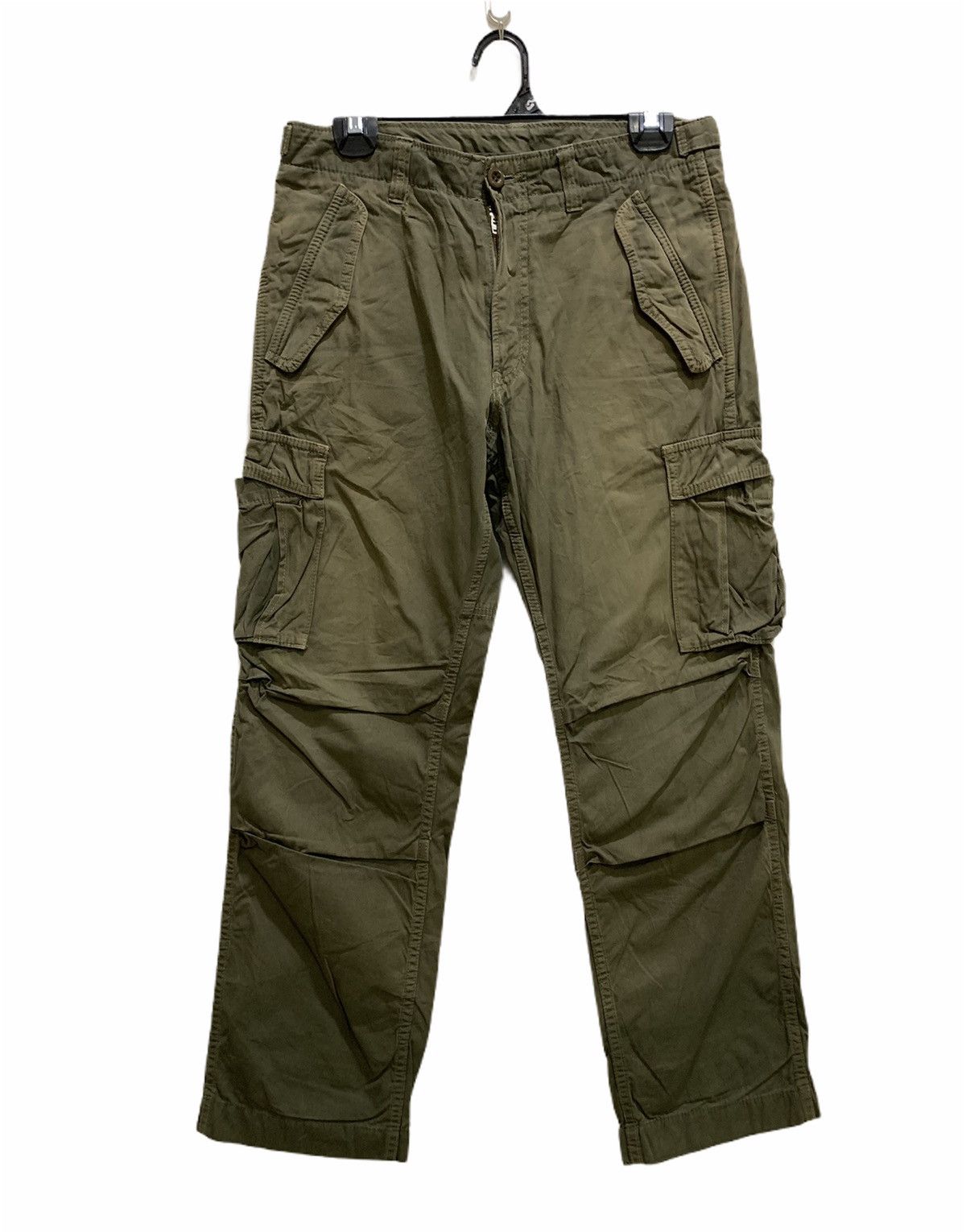 Japanese Brand × SHIPS × Ships Jet Blue SHIPS JET BLUE Parachute Bondage Tactical Utility CargoPant Size US 30 / EU 46 - 1 Thumbnail