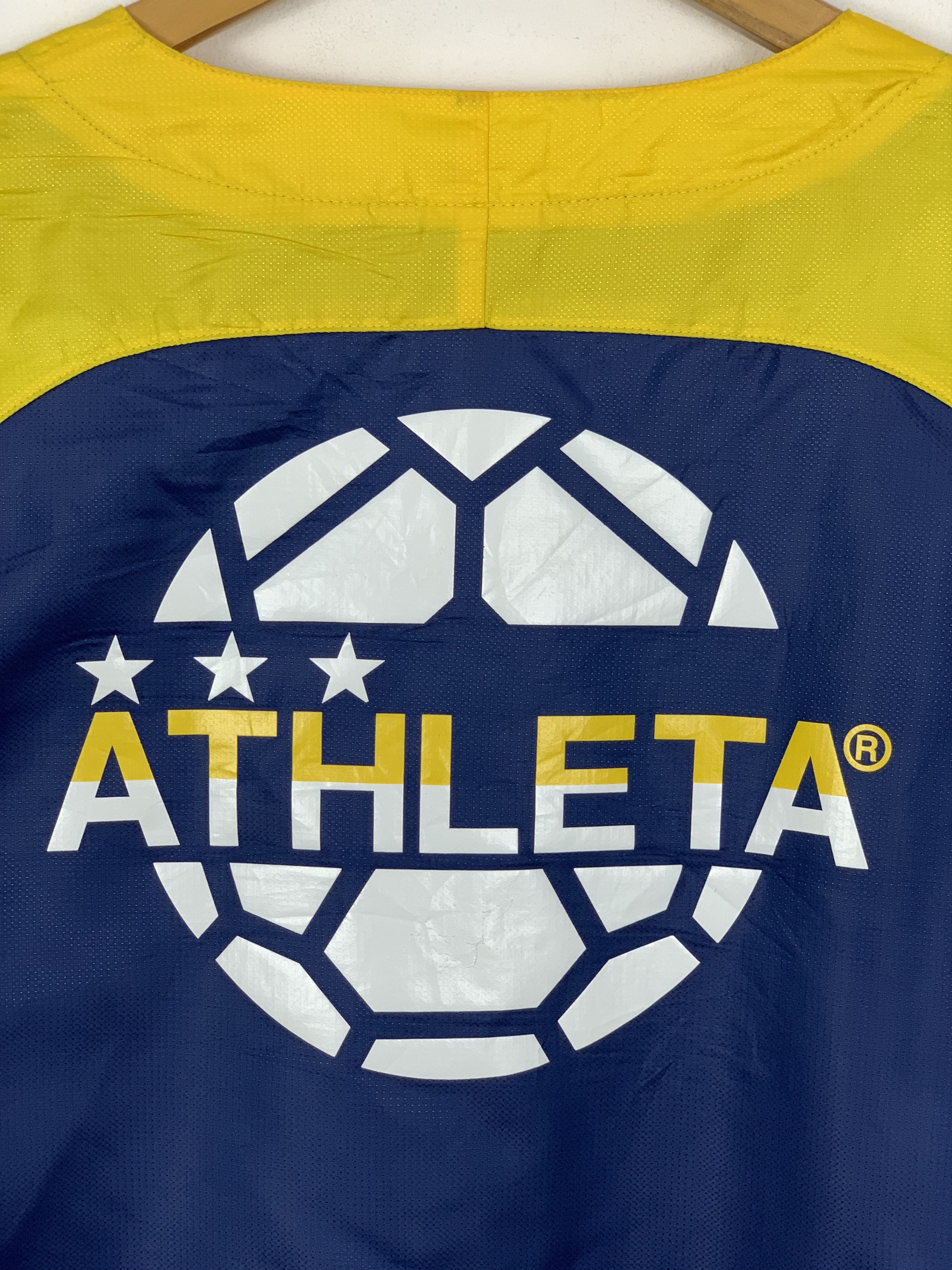 Japanese Brand Vintage Athleta Tres Estrelas De Victoria Style Soccer J0678 Size US S / EU 44-46 / 1 - 12 Thumbnail