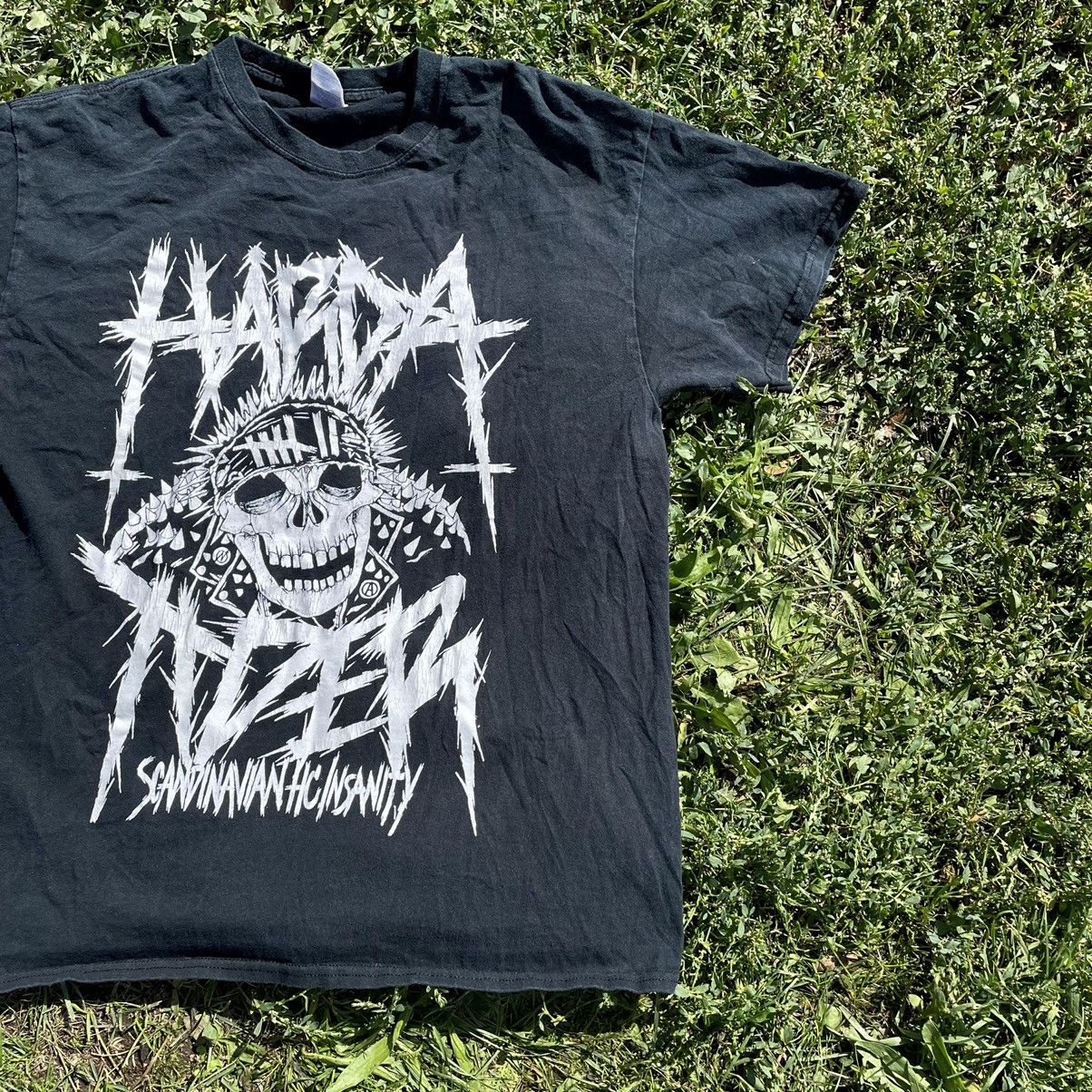 Vintage Vintage Y2K Thrashed Skull Graphic Band Tee Grunge Relaxed L Size US L / EU 52-54 / 3 - 2 Thumbnail