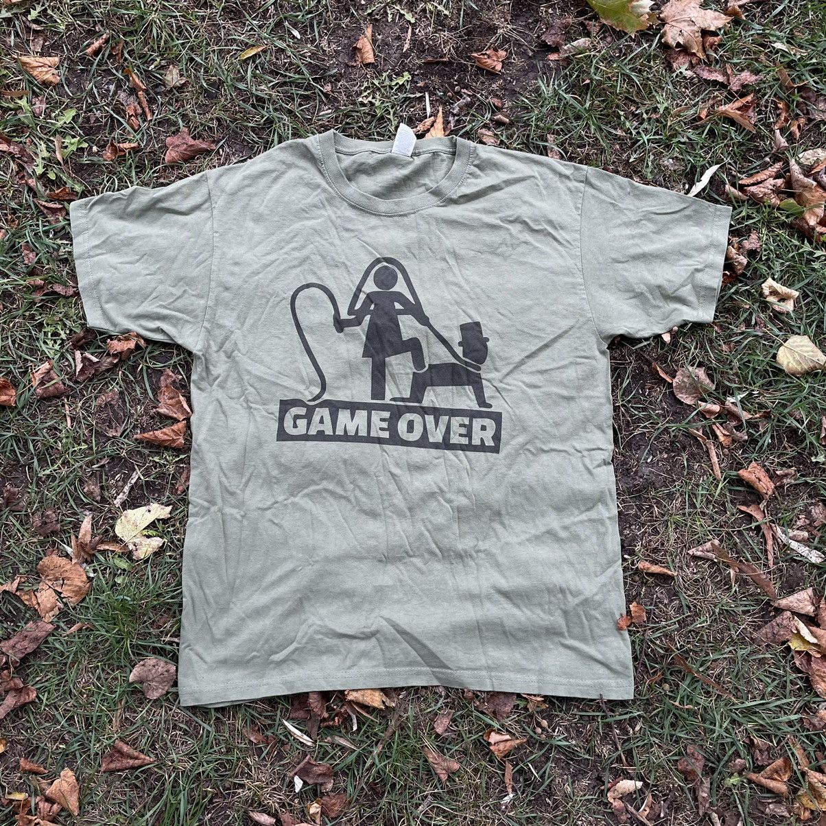 Vintage Vintage Y2K Sun Faded Graphic Tee Game Over Humor Skate L Size US L / EU 52-54 / 3 - 1 Thumbnail