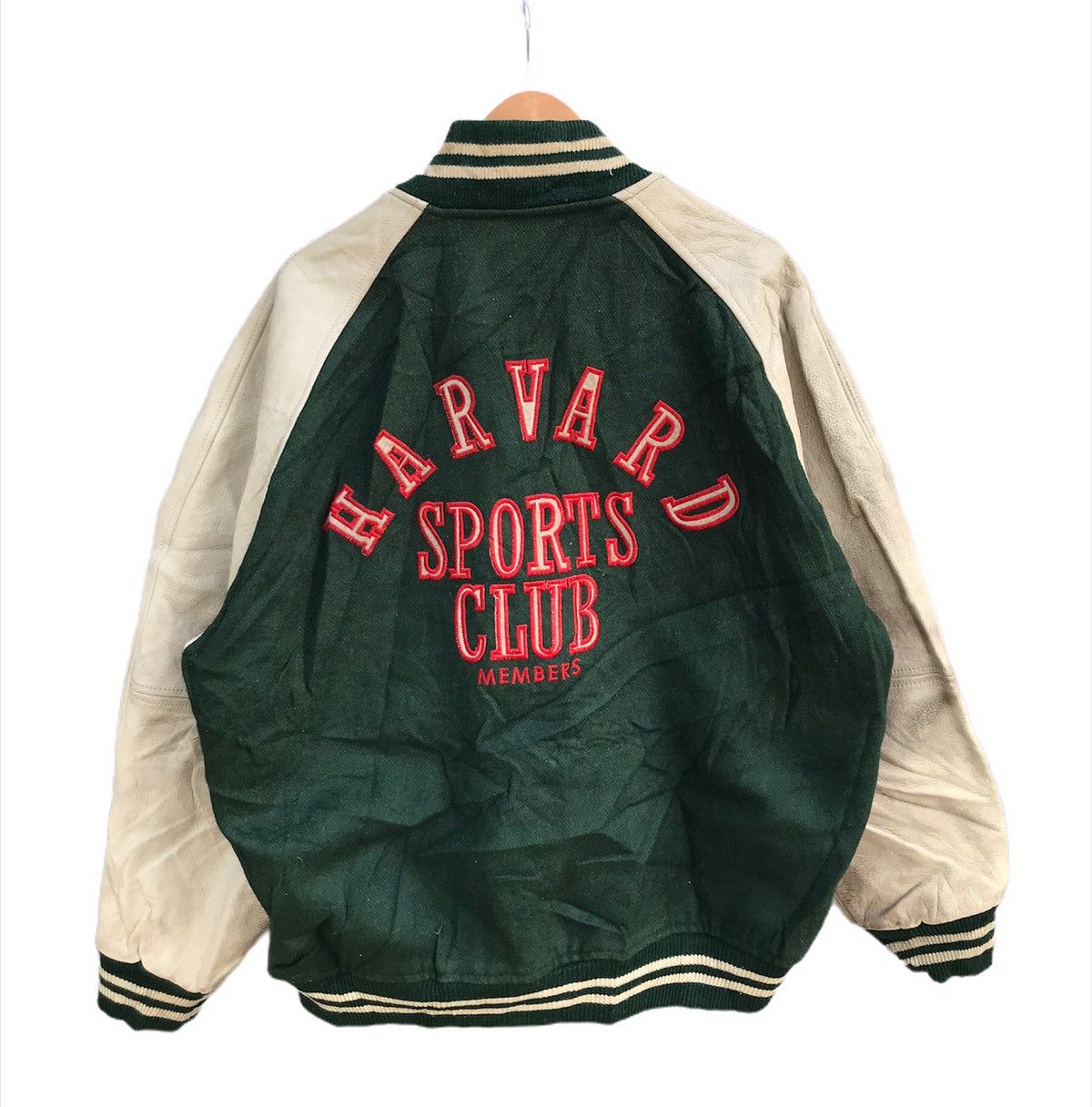 Vintage Vintage Harvard sport club varsity jacket Size US L / EU 52-54 / 3 - 4 Thumbnail