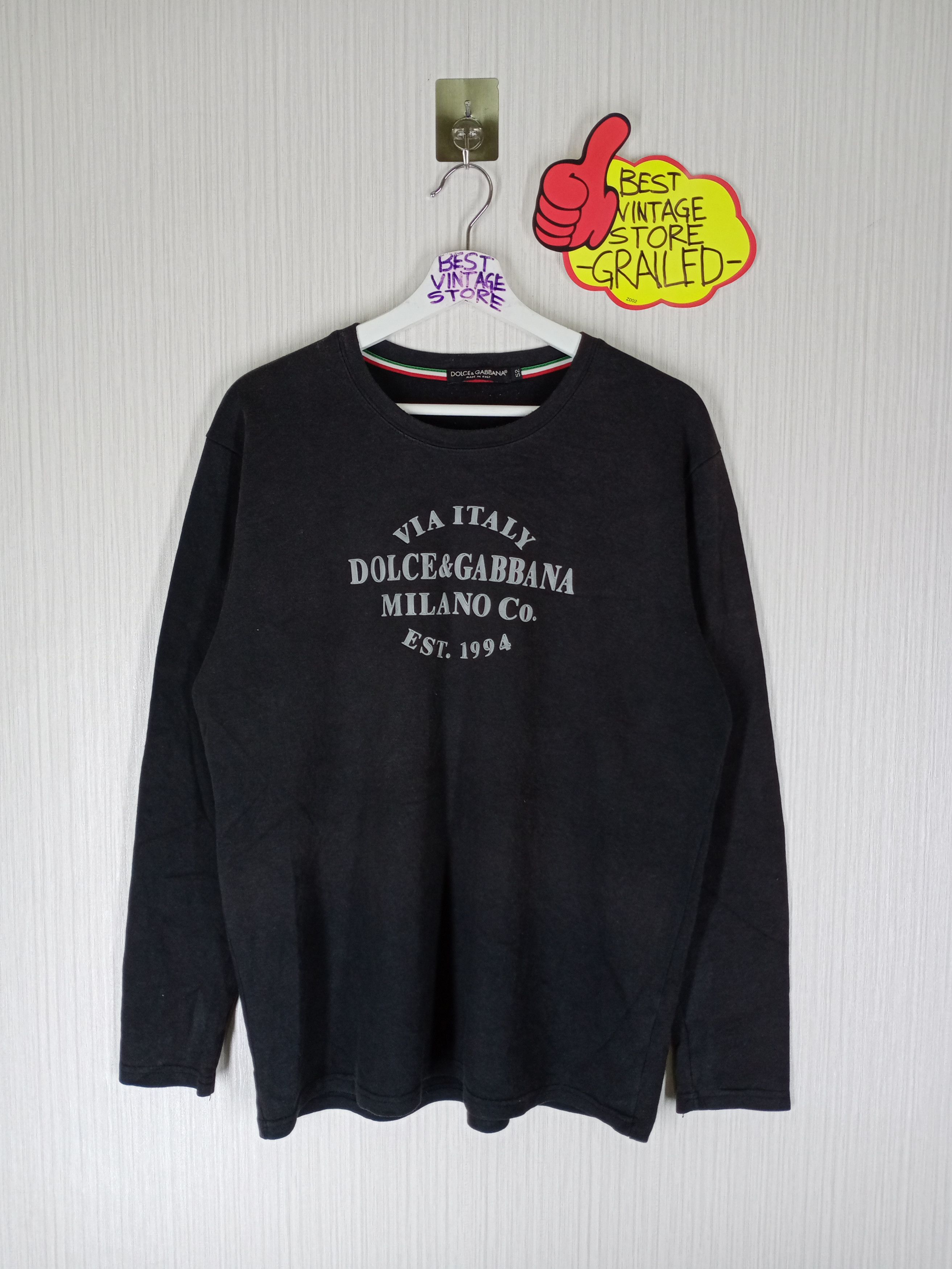 Dolce & Gabbana Dolce & Gabbana Long Sleeve Shirt Size US M / EU 48-50 / 2 - 1 Thumbnail