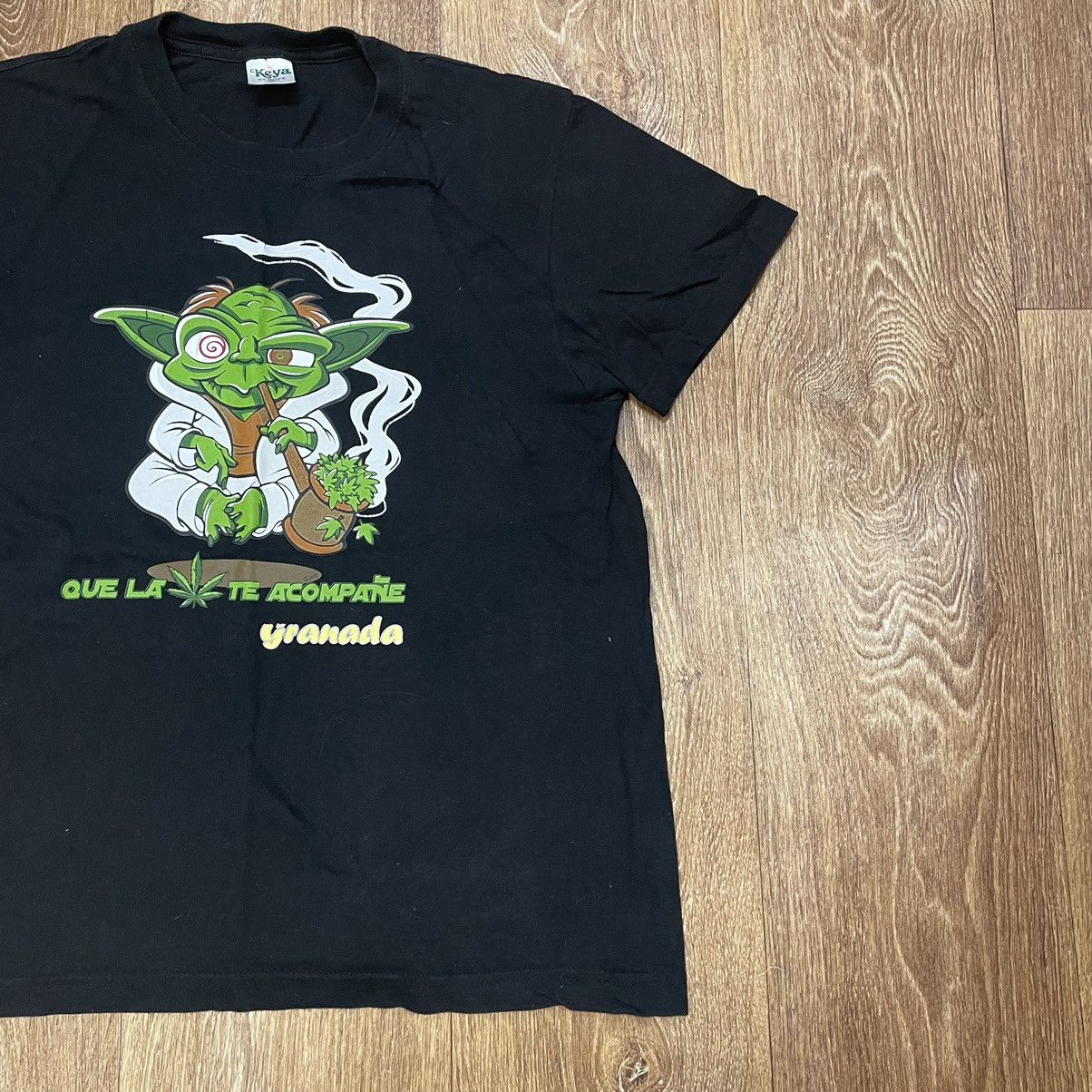 Vintage Vintage Y2K Graphic Tee Weed Humor Streetwear Skater Baggy S Size US S / EU 44-46 / 1 - 2 Thumbnail
