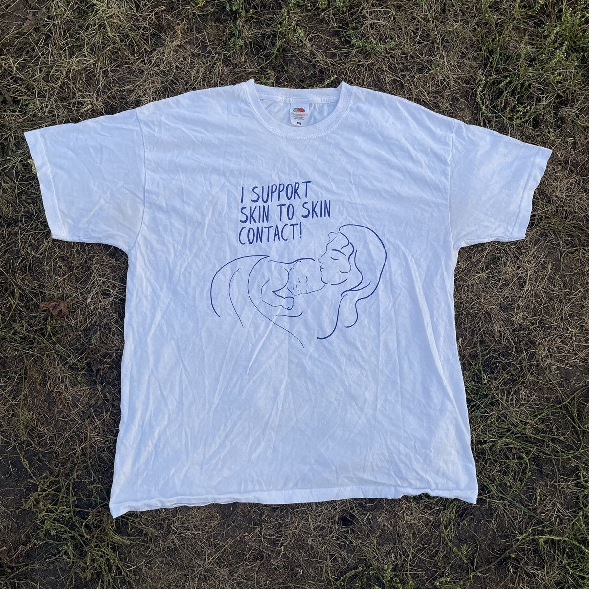 Vintage Vintage Y2K Sun Faded Graphic Tee Humor Indie Oversized L Size US L / EU 52-54 / 3 - 1 Thumbnail