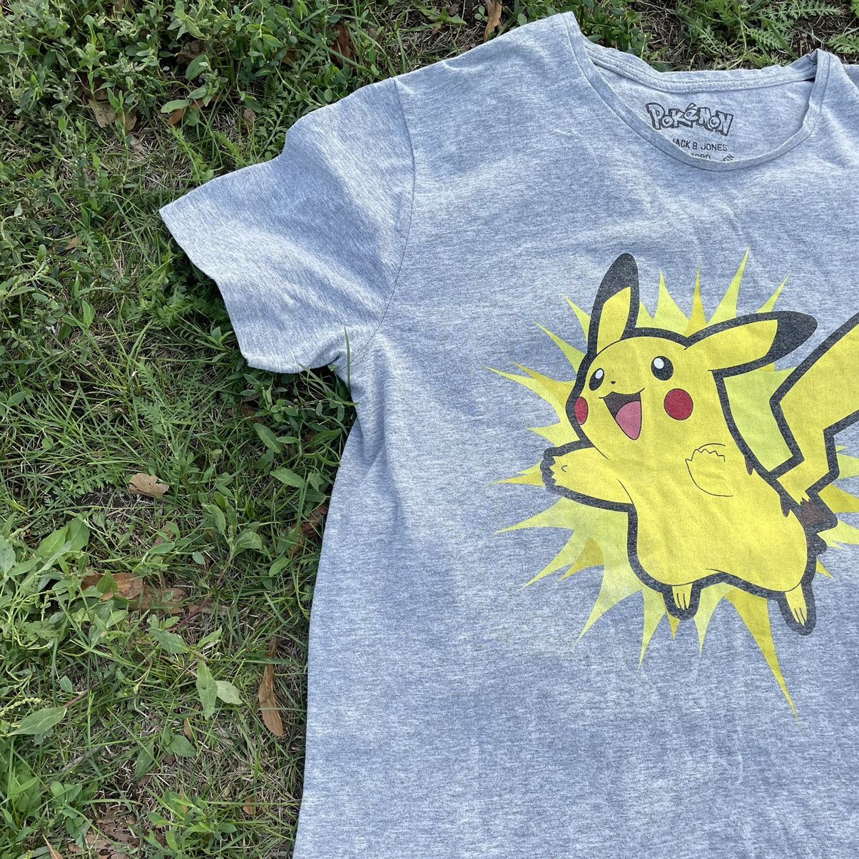 Cartoon Network Vintage Y2K Pikachu Pokémon Tee Face Film Art Print Band Size US M / EU 48-50 / 2 - 3 Thumbnail