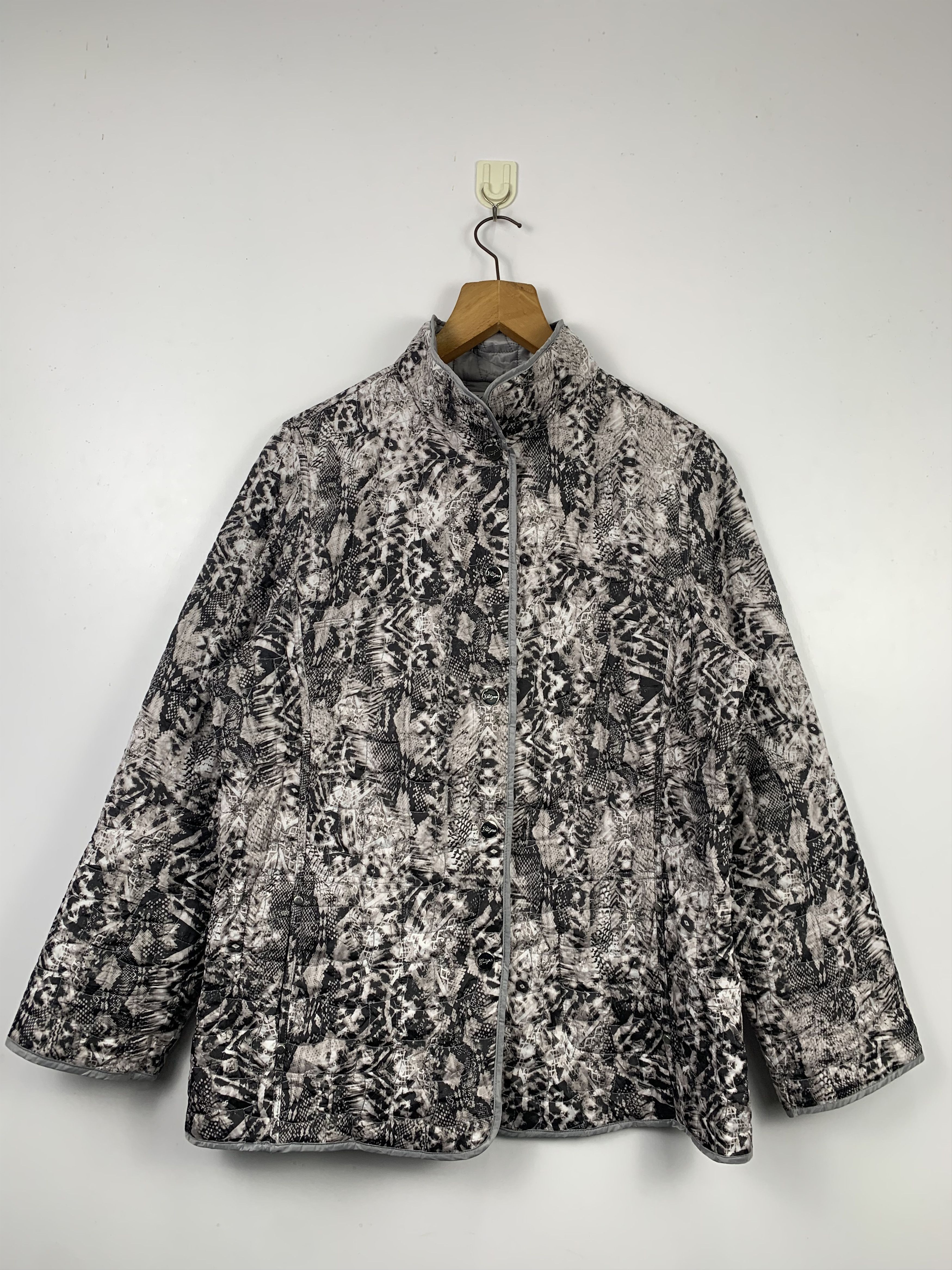 Japanese Brand Vintage GLITGENN Reversible Puffer Jacket Size US S / EU 44-46 / 1 - 1 Thumbnail