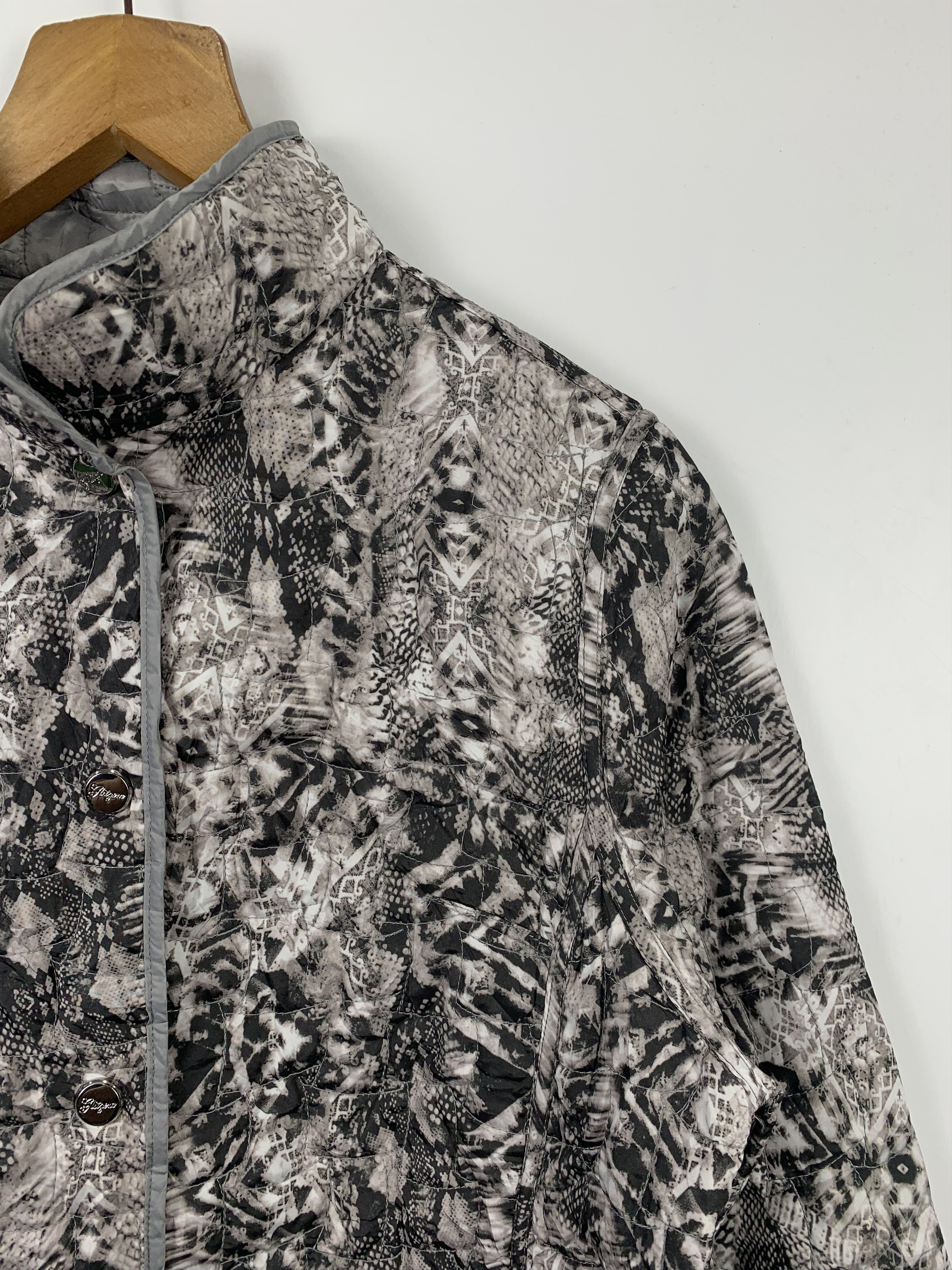 Japanese Brand Vintage GLITGENN Reversible Puffer Jacket Size US S / EU 44-46 / 1 - 4 Thumbnail