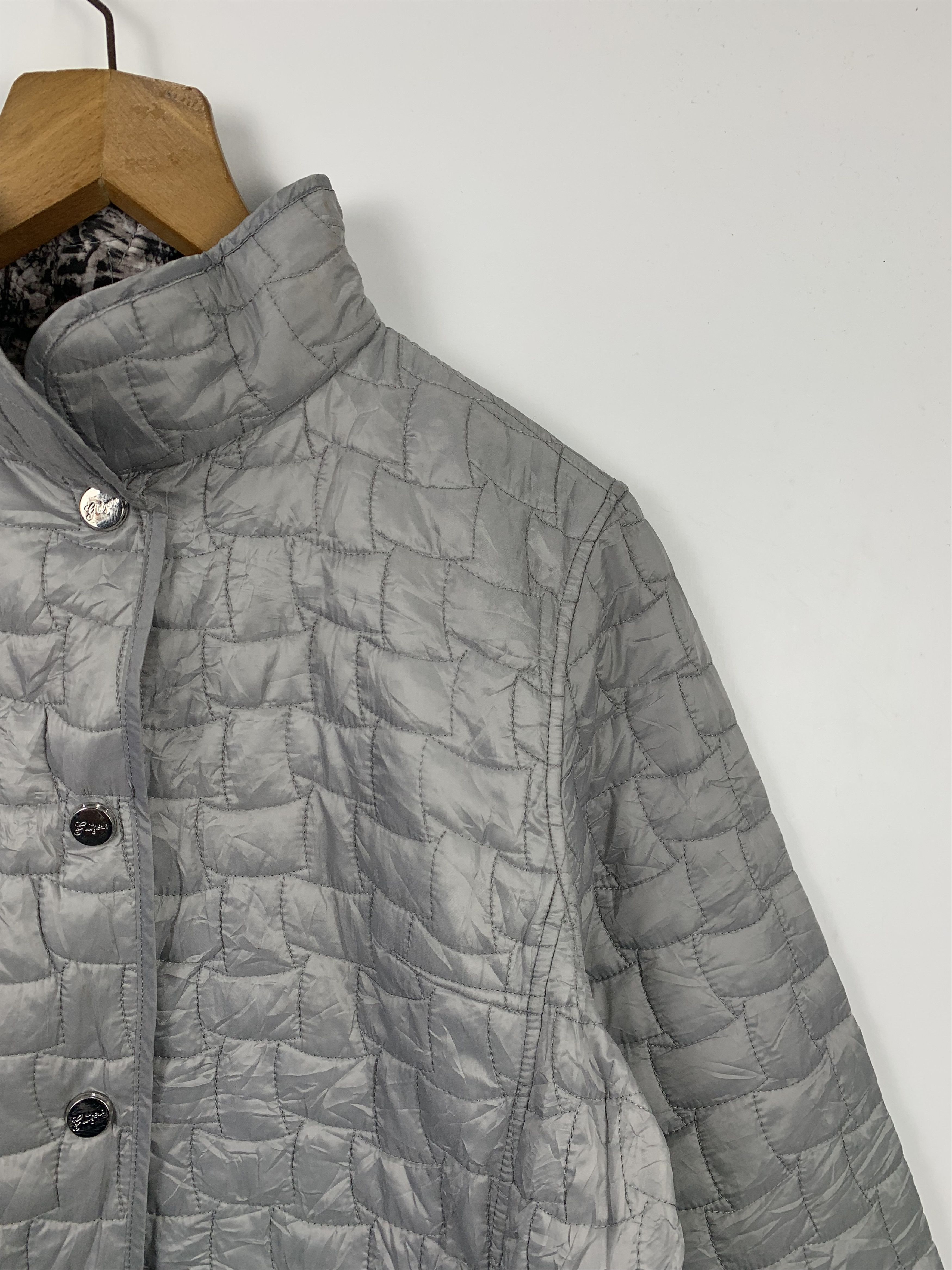 Japanese Brand Vintage GLITGENN Reversible Puffer Jacket Size US S / EU 44-46 / 1 - 12 Thumbnail