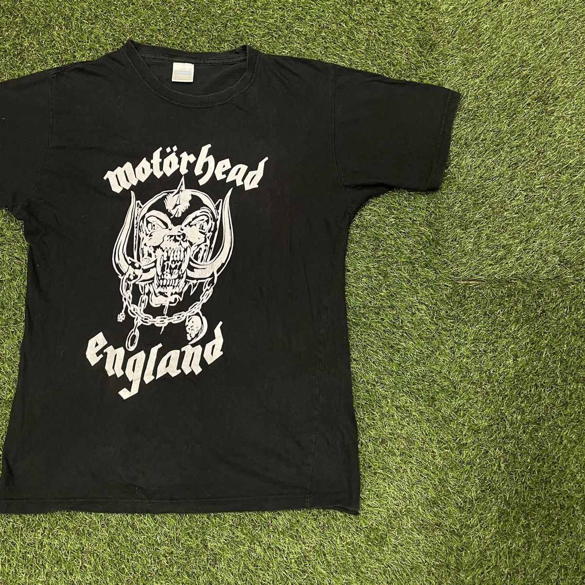 Vintage Vintage Motorhead England Graphic Tee Punk Streetwear Boxy M Size US M / EU 48-50 / 2 - 3 Thumbnail