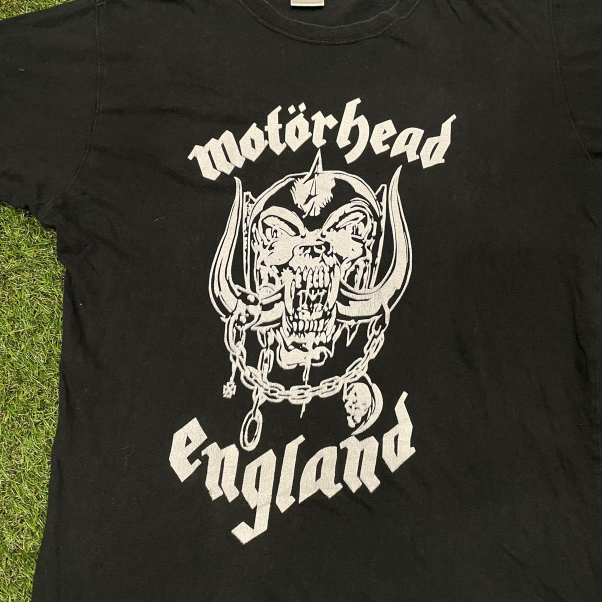 Vintage Vintage Motorhead England Graphic Tee Punk Streetwear Boxy M Size US M / EU 48-50 / 2 - 2 Thumbnail