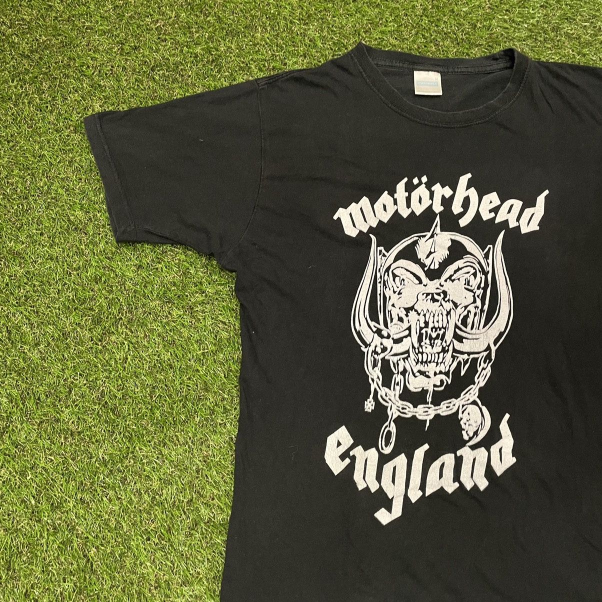 Vintage Vintage Motorhead England Graphic Tee Punk Streetwear Boxy M Size US M / EU 48-50 / 2 - 4 Thumbnail