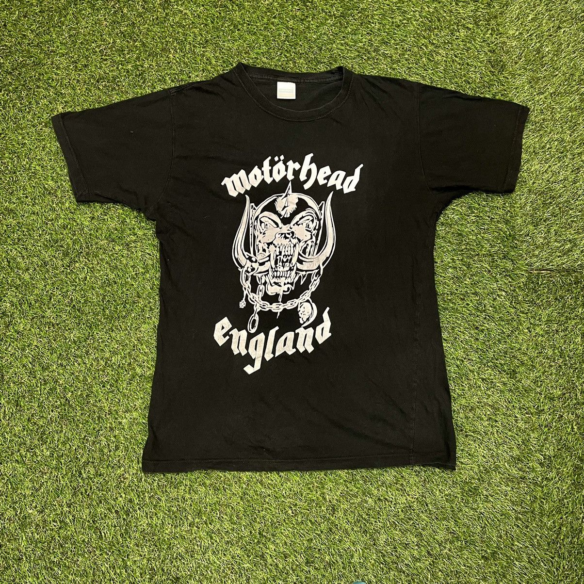 Vintage Vintage Motorhead England Graphic Tee Punk Streetwear Boxy M Size US M / EU 48-50 / 2 - 1 Thumbnail