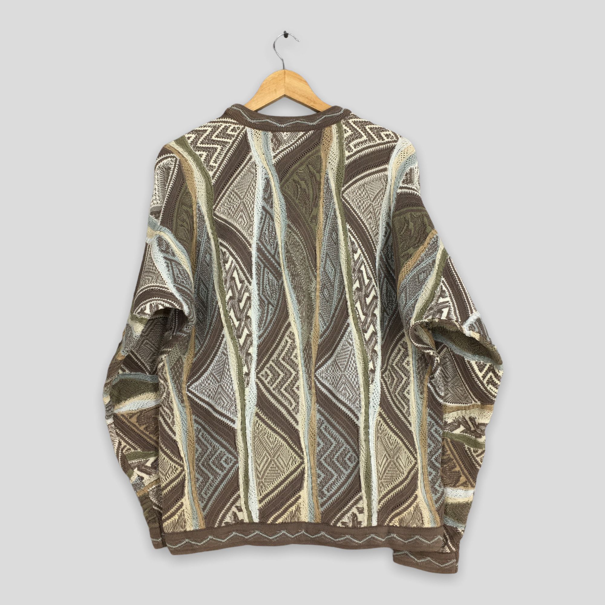 Coogi × Vintage Vintage Coogi 3D Australia Abstract Navajo Knitwear Medium Size US M / EU 48-50 / 2 - 7 Thumbnail