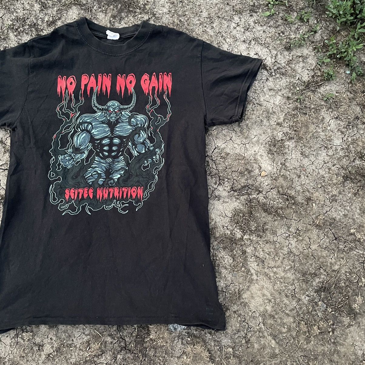 Vintage Vintage Y2K Horror Punk Graphic Tee Band Print Grunge Boxy S Size US S / EU 44-46 / 1 - 2 Thumbnail