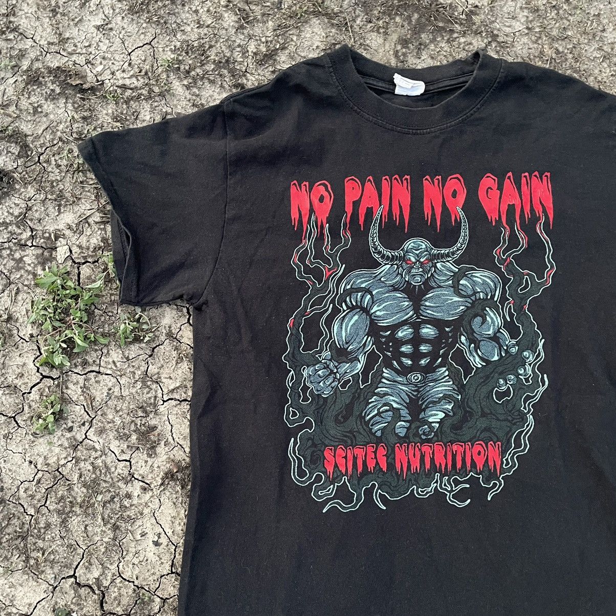 Vintage Vintage Y2K Horror Punk Graphic Tee Band Print Grunge Boxy S Size US S / EU 44-46 / 1 - 3 Thumbnail