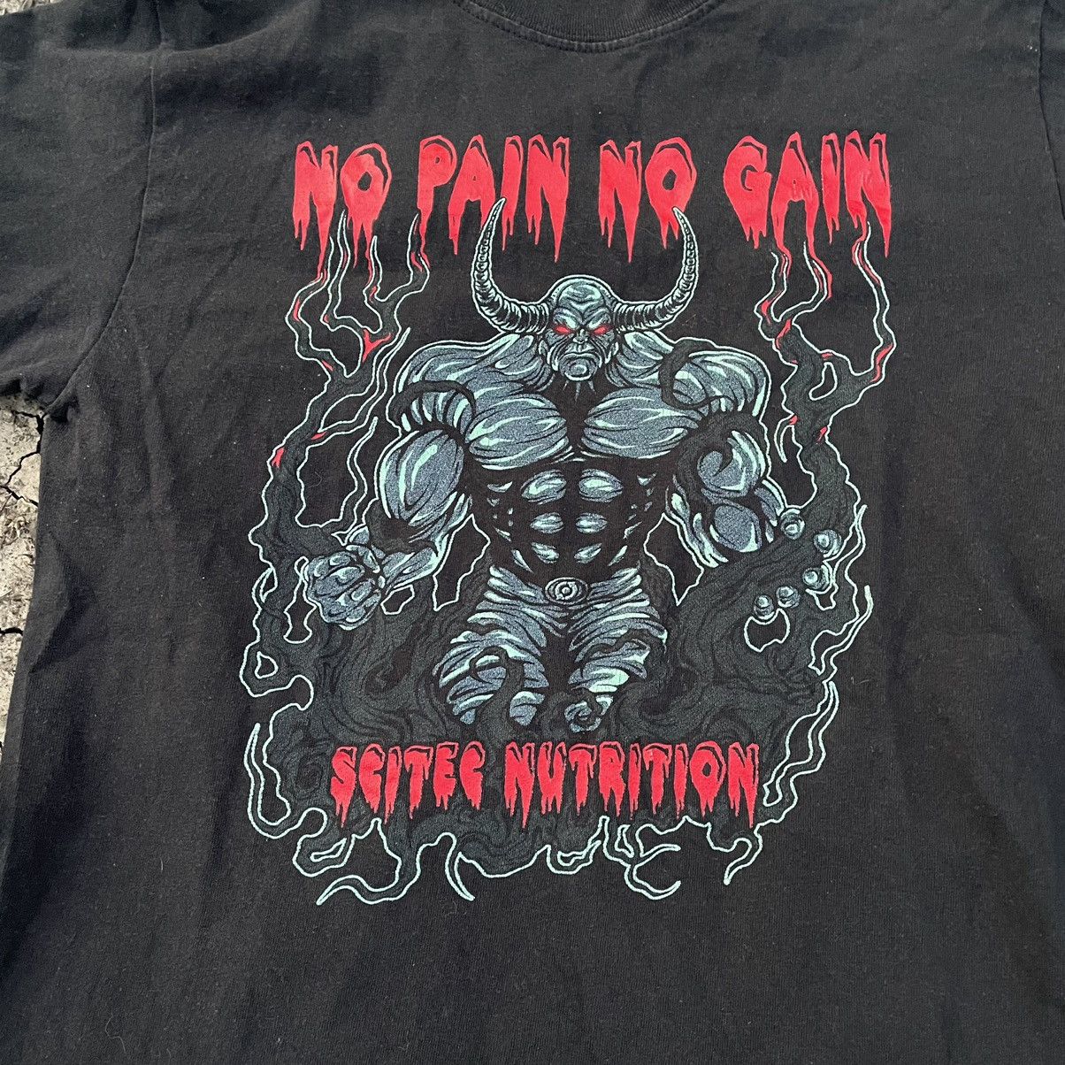 Vintage Vintage Y2K Horror Punk Graphic Tee Band Print Grunge Boxy S Size US S / EU 44-46 / 1 - 4 Thumbnail