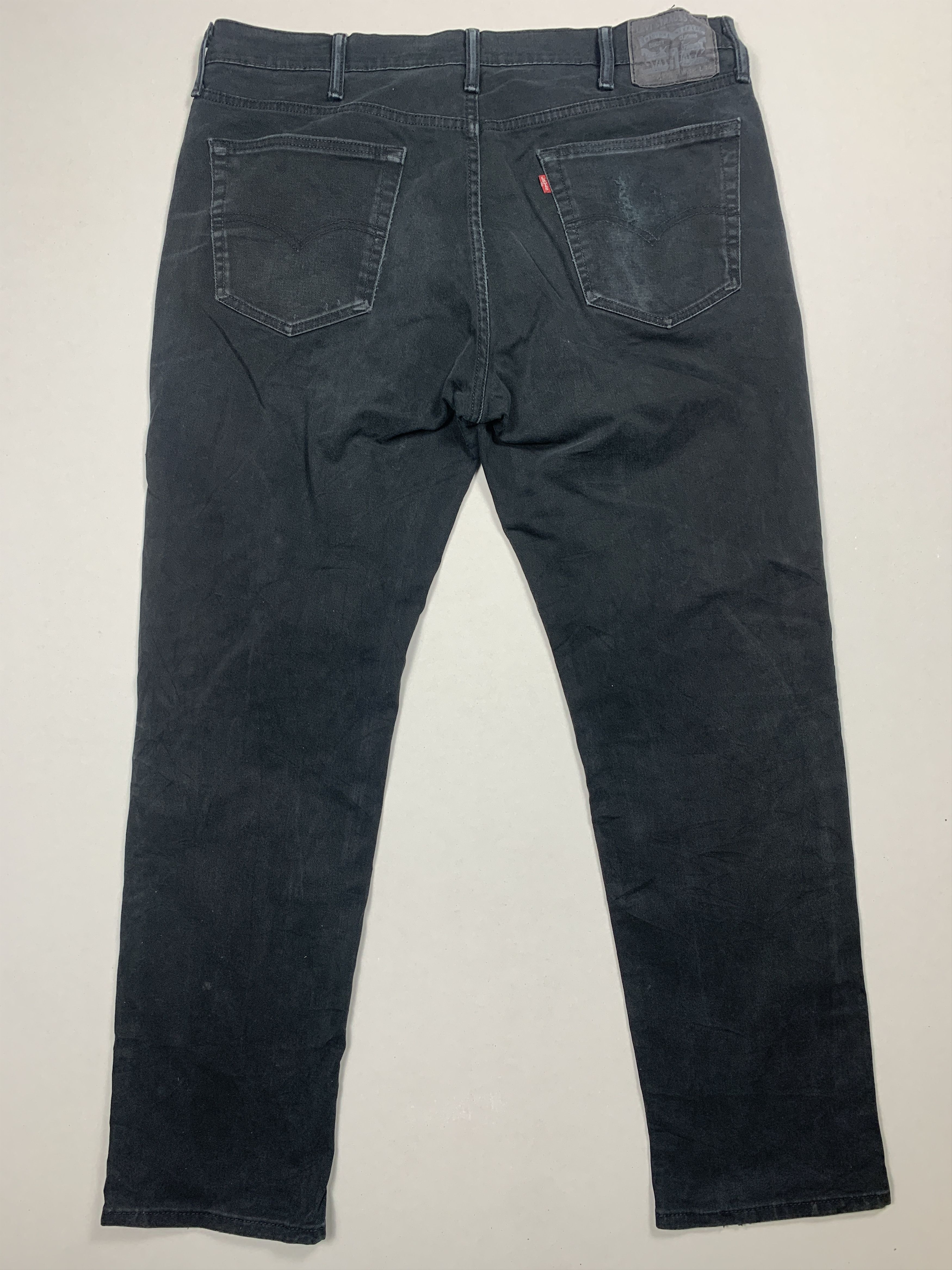 Levi's Vintage LEVI'S 541 Faded Mid Wash Black Jeans Size US 41 - 19 Thumbnail