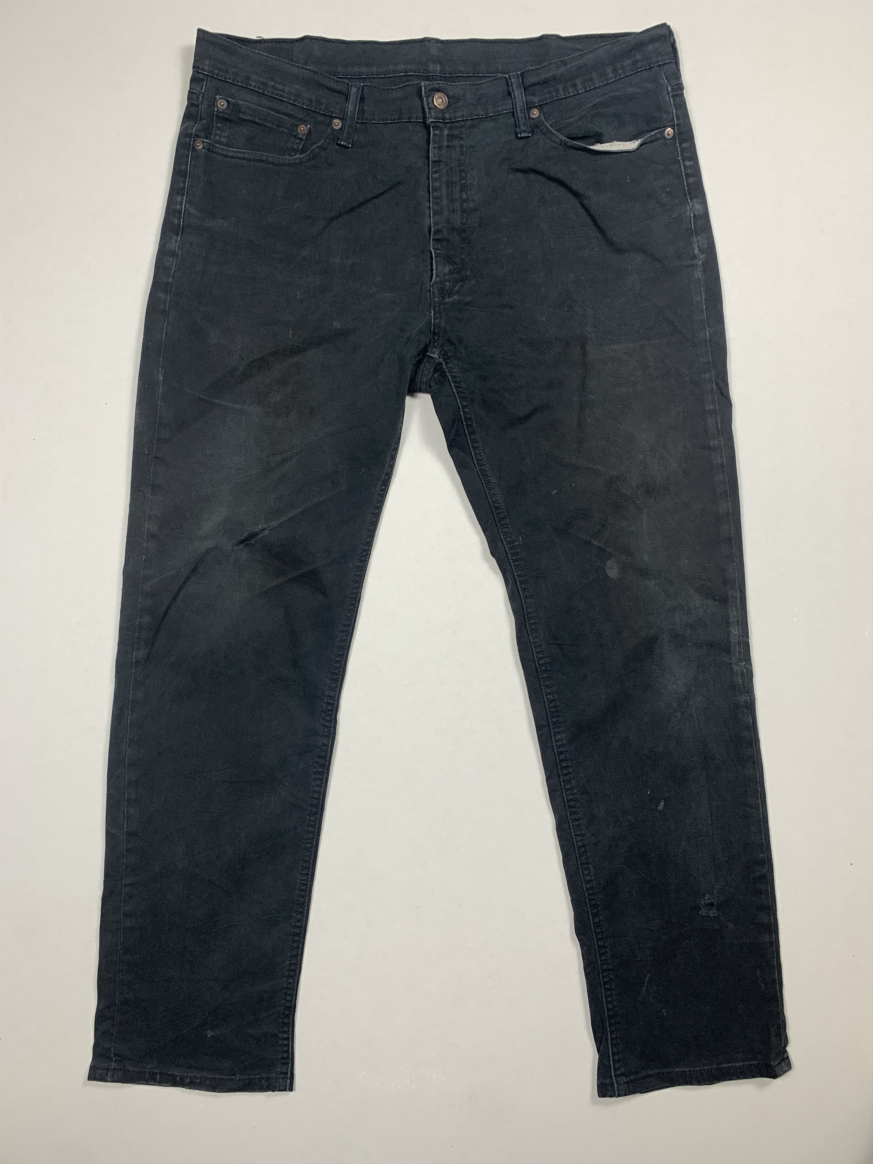 Levi's Vintage LEVI'S 541 Faded Mid Wash Black Jeans Size US 41 - 1 Thumbnail