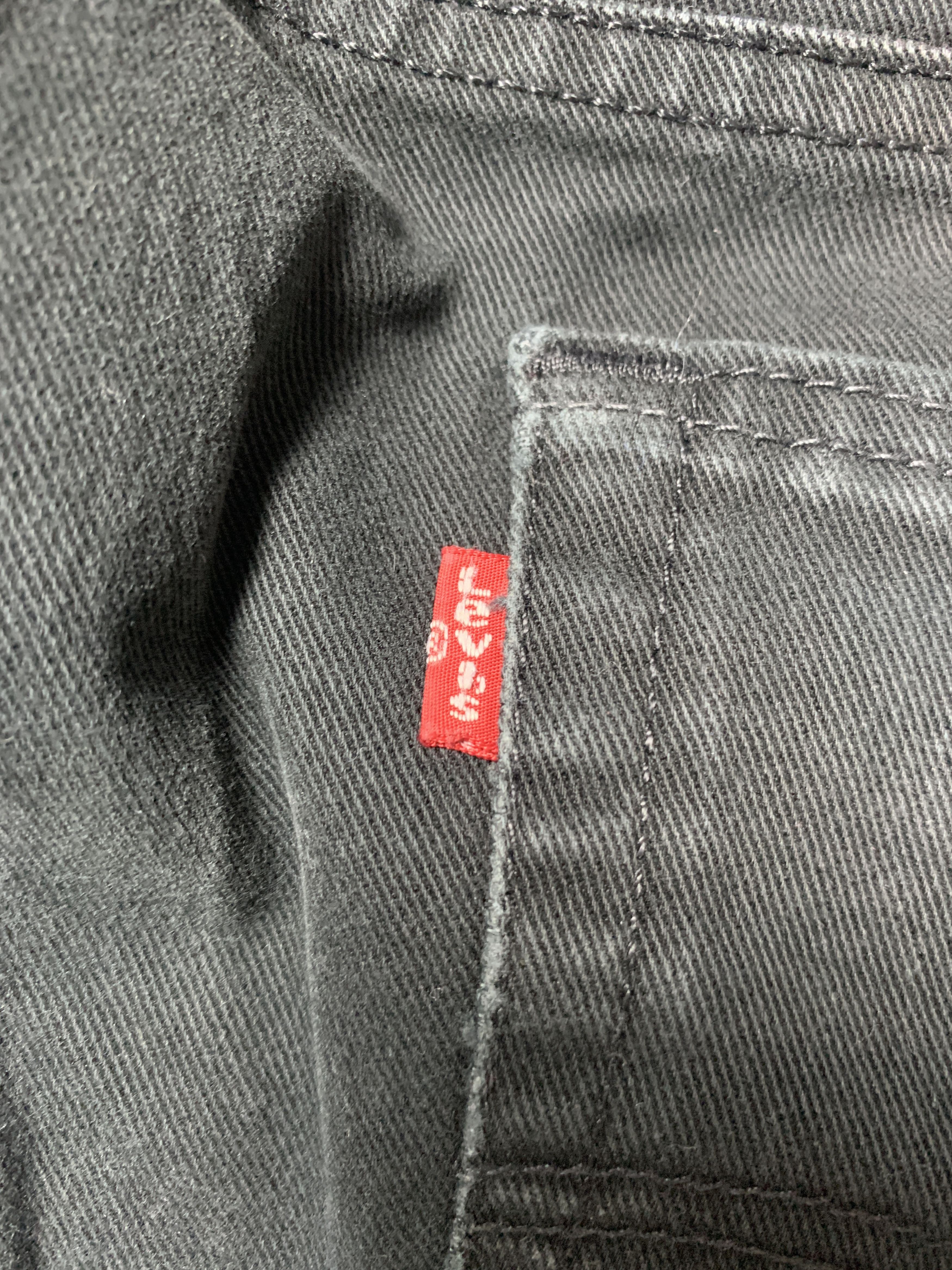 Levi's Vintage LEVI'S 541 Faded Mid Wash Black Jeans Size US 41 - 10 Thumbnail