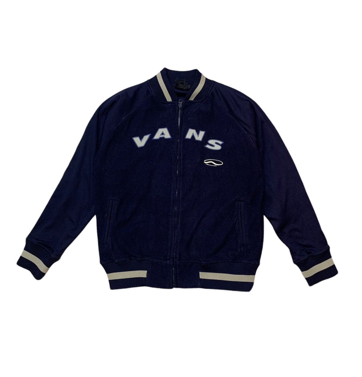 Vintage VANS Skateboards Fleece Varsity Jacket