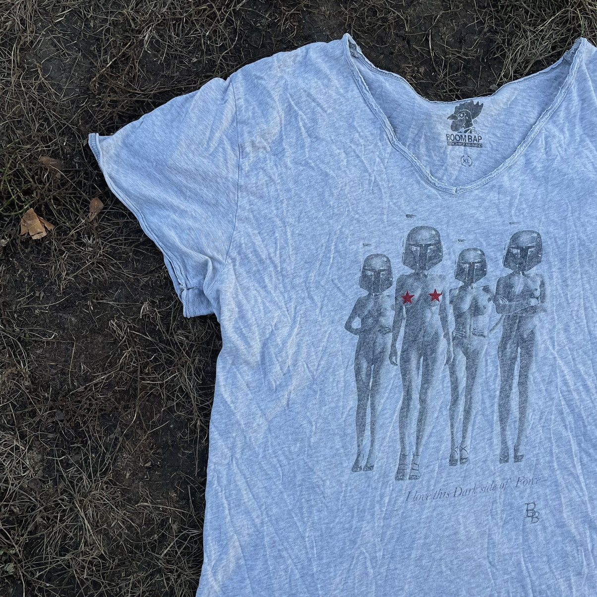 Vintage Vintage Y2K Sun Faded Graphic Tee Dark Aesthetic Grunge XL Size XL / US 12-14 / IT 48-50 - 2 Thumbnail