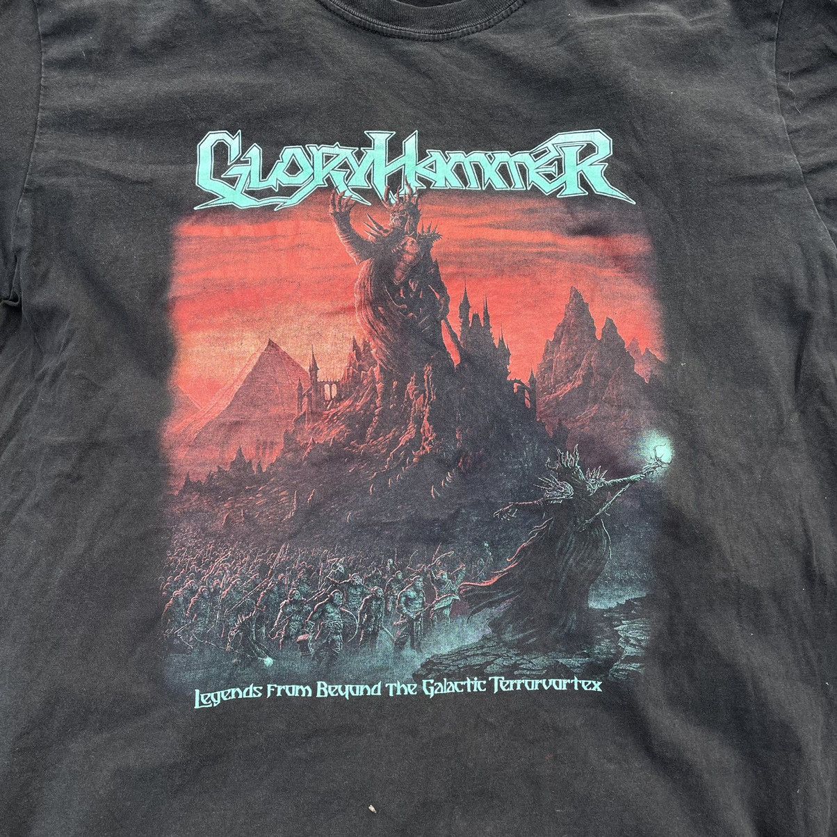 Vintage Vintage Y2K Glory Horror Graphic Tee Band Streetwear Baggy L Size US L / EU 52-54 / 3 - 4 Thumbnail