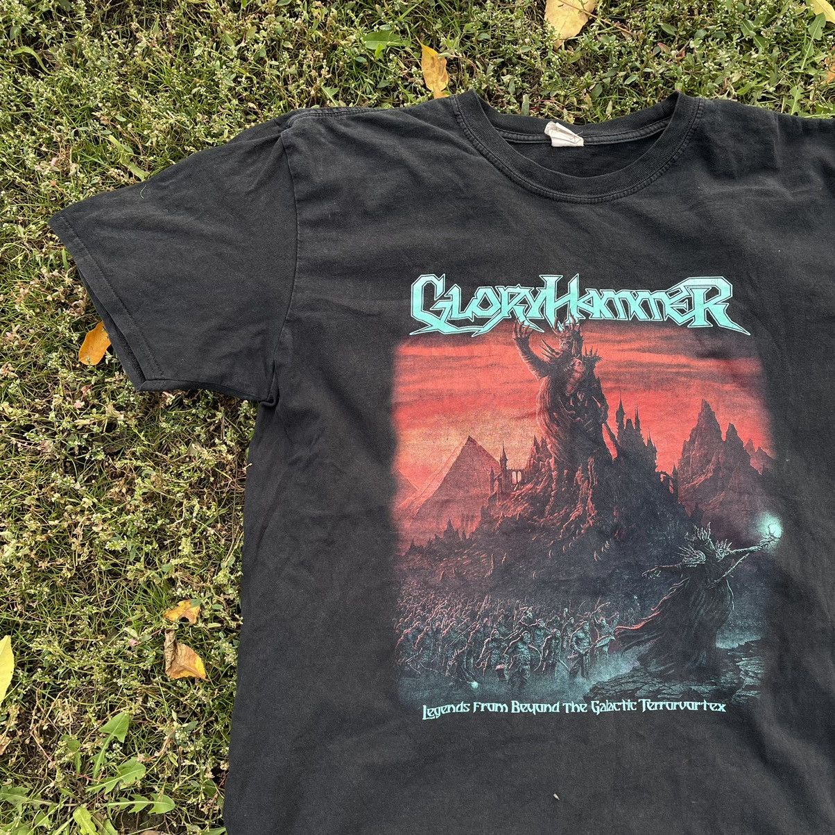 Vintage Vintage Y2K Glory Horror Graphic Tee Band Streetwear Baggy L Size US L / EU 52-54 / 3 - 3 Thumbnail
