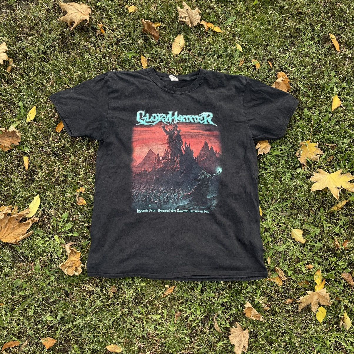 Vintage Vintage Y2K Glory Horror Graphic Tee Band Streetwear Baggy L Size US L / EU 52-54 / 3 - 1 Thumbnail