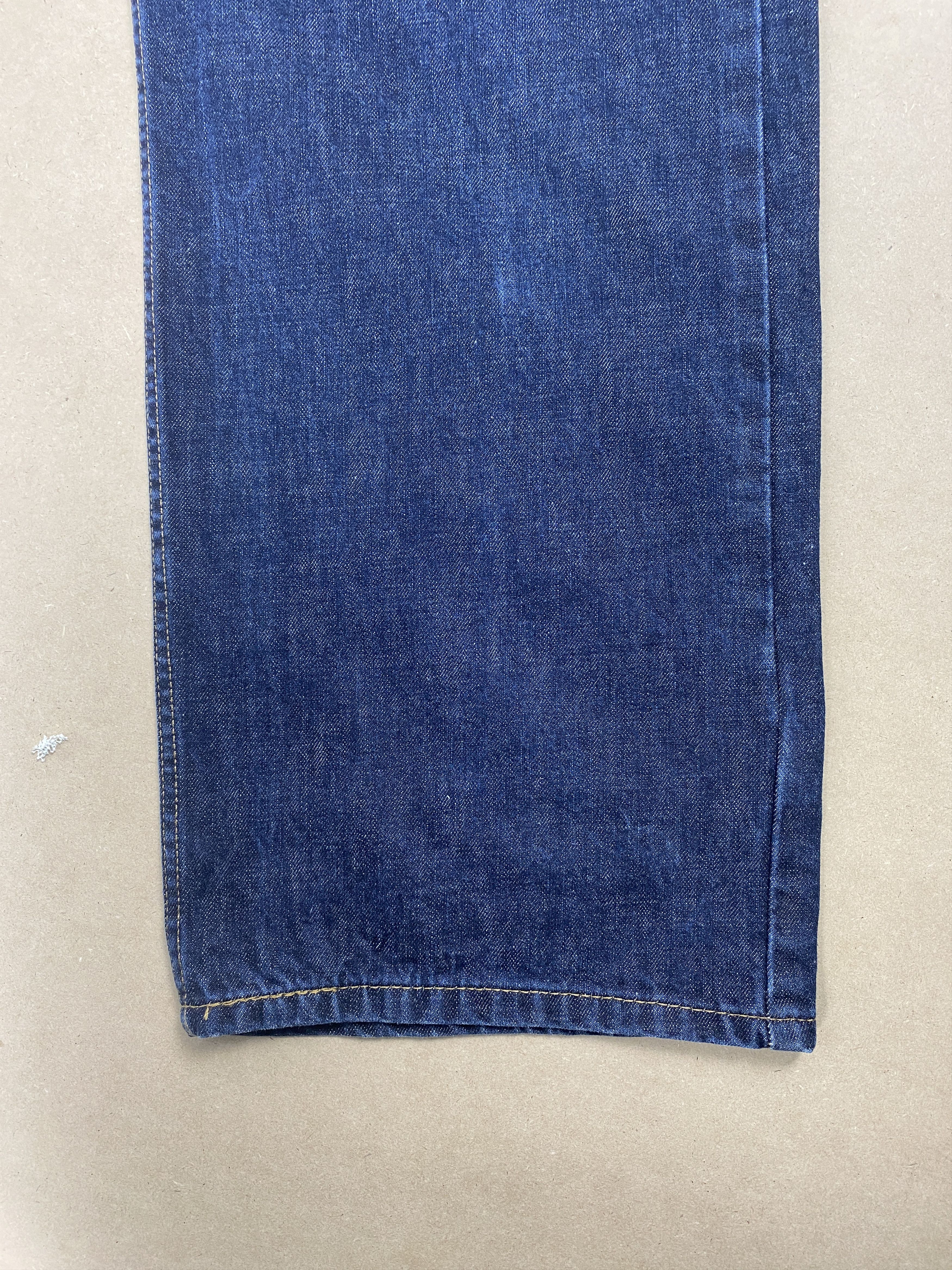 Levi's Vintage Levis 569 Straight Cut Distressed Blue Jeans Size US 43 - 3 Thumbnail