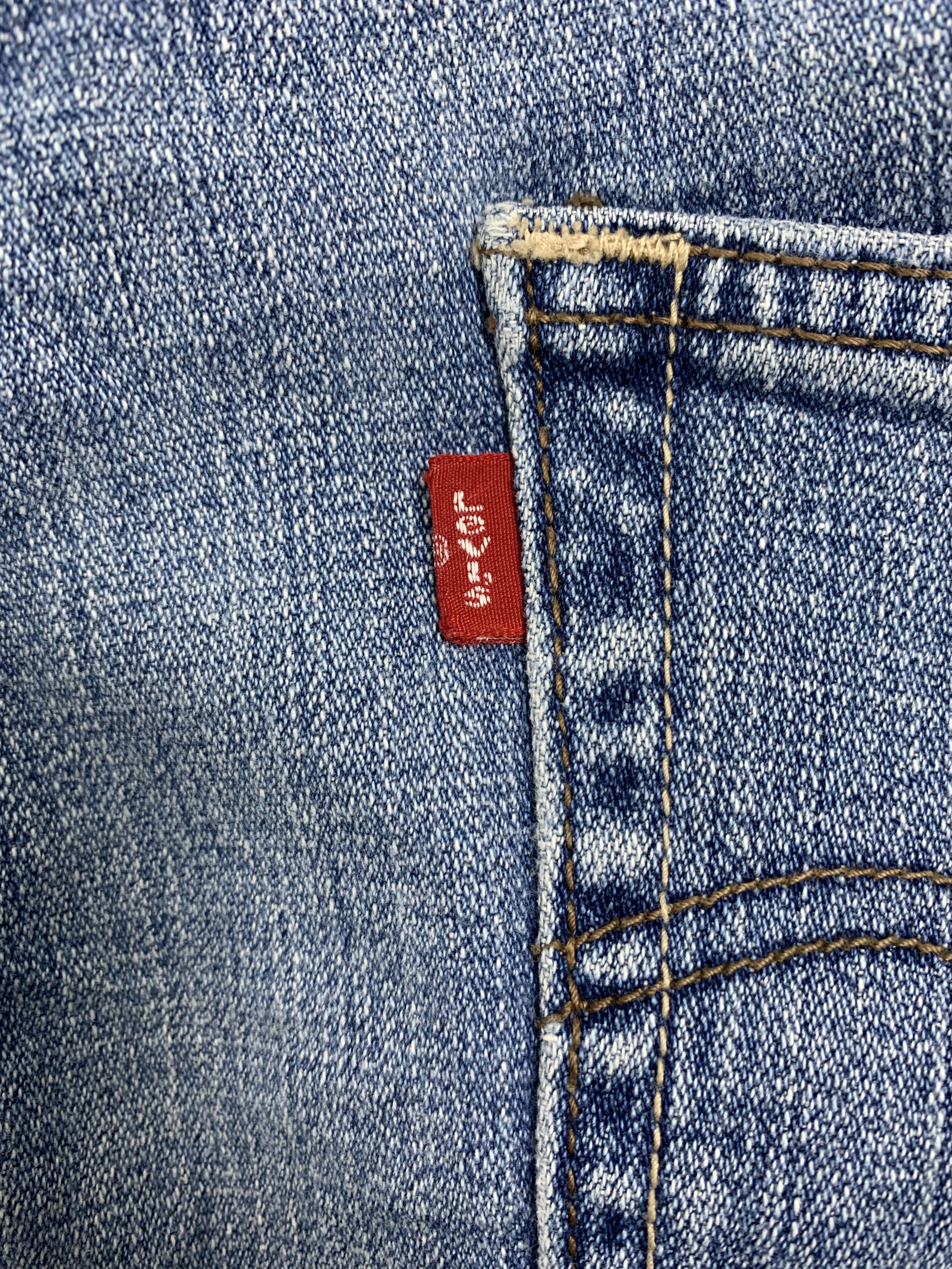 Levi's Vintage LEVI'S 580 Flared Bootcut Faded Mid Blue Jeans Size 36" / US 14 / IT 50 - 9 Thumbnail