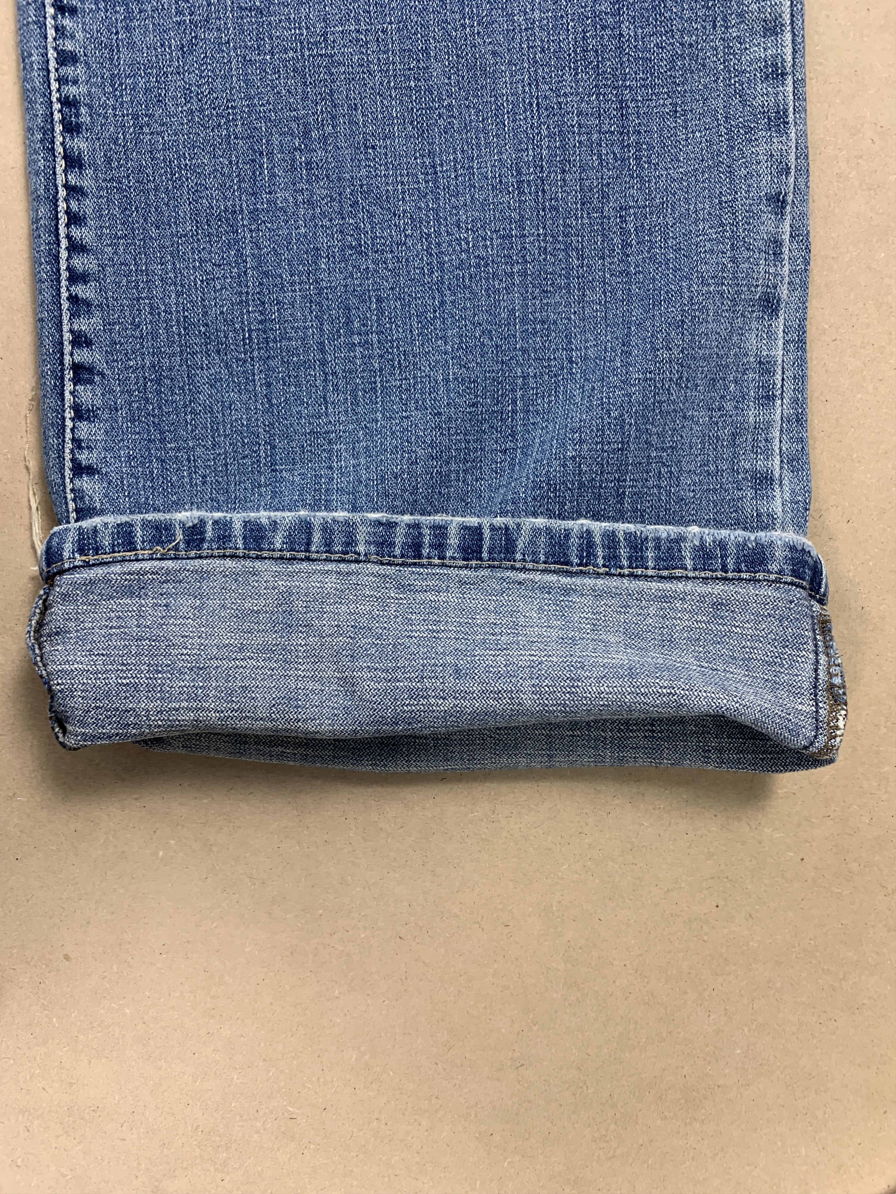 Levi's Vintage LEVI'S 580 Flared Bootcut Faded Mid Blue Jeans Size 36" / US 14 / IT 50 - 5 Thumbnail