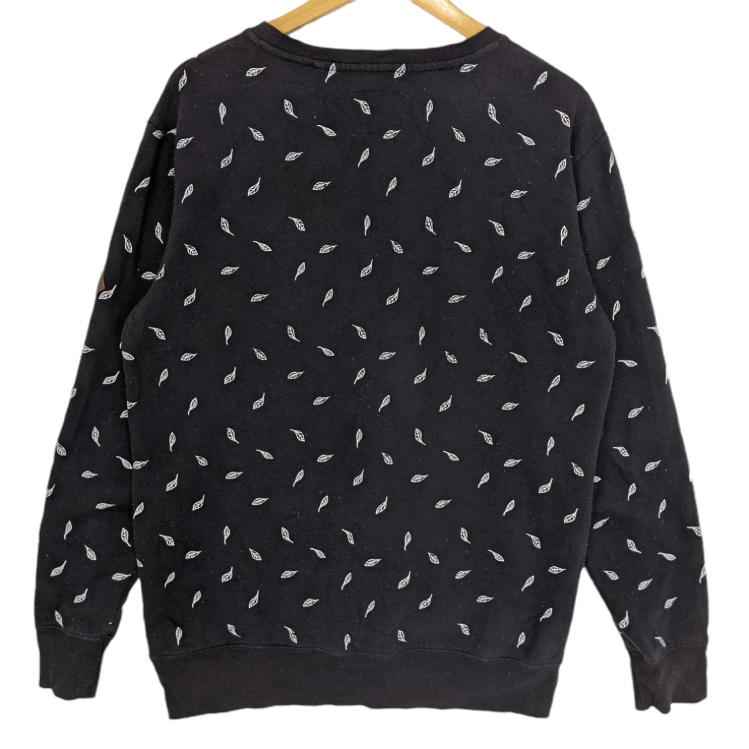 Japanese Brand PARK Full Print Leaf Monogram Jumper Sweatshirt Size US M / EU 48-50 / 2 - 6 Thumbnail