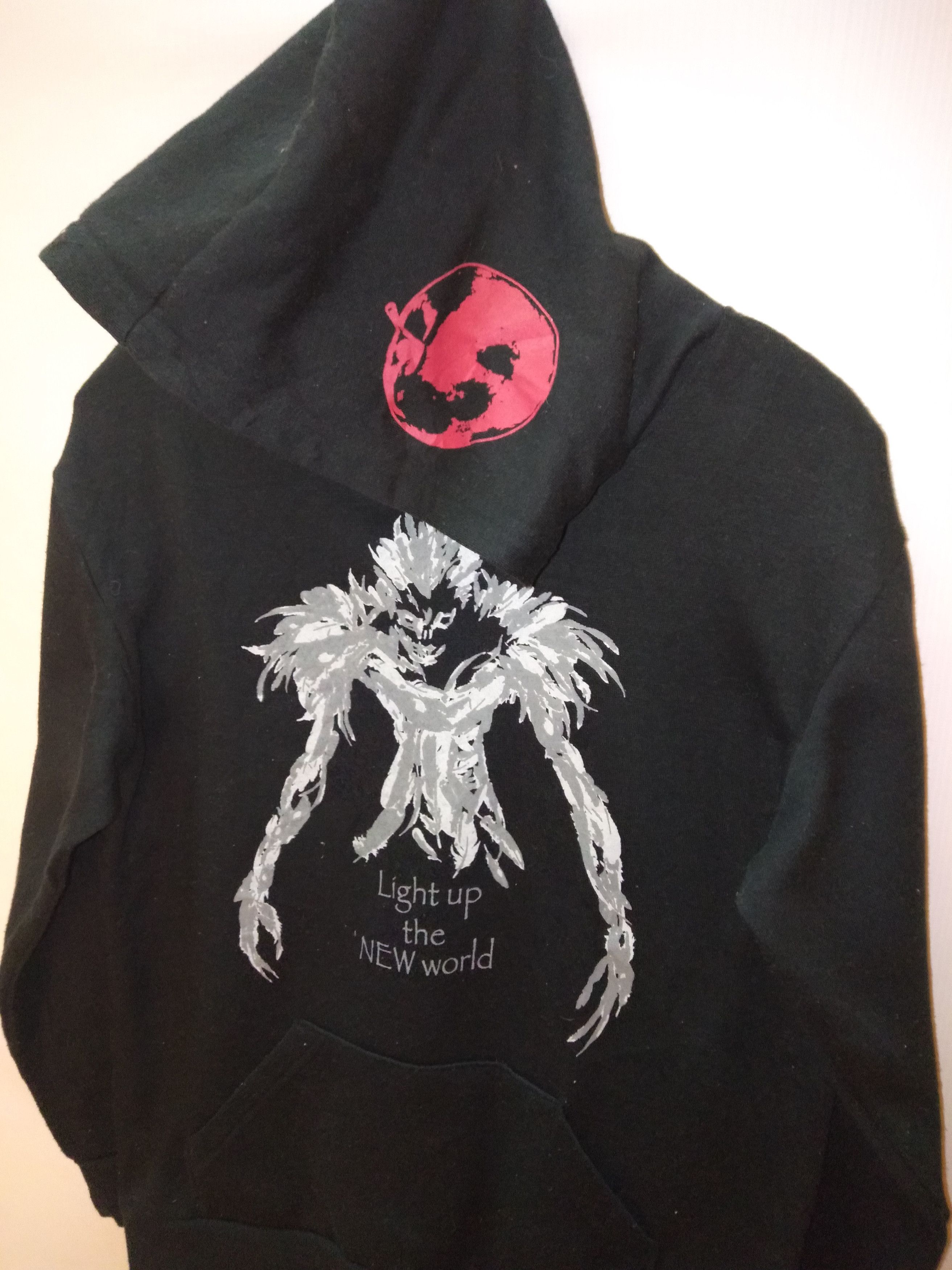 Anime DEATH NOTE JAPANESE ANIME HOODIE Size US M / EU 48-50 / 2 - 2 Thumbnail
