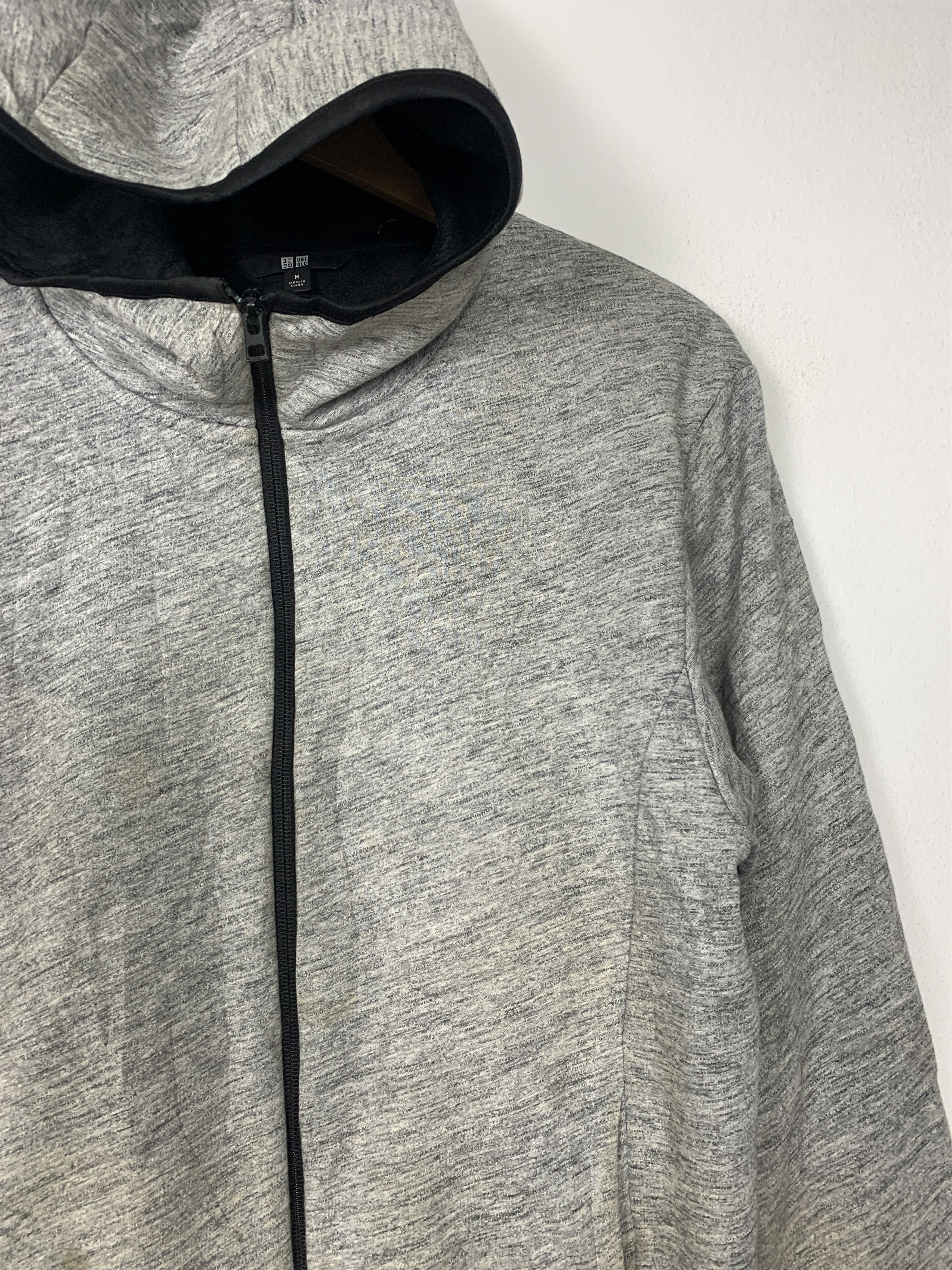 Uniqlo × Vintage Vintage Uniqlo Fleece Lining Zip Up Hoodie Jacket Size US XS / EU 42 / 0 - 4 Thumbnail