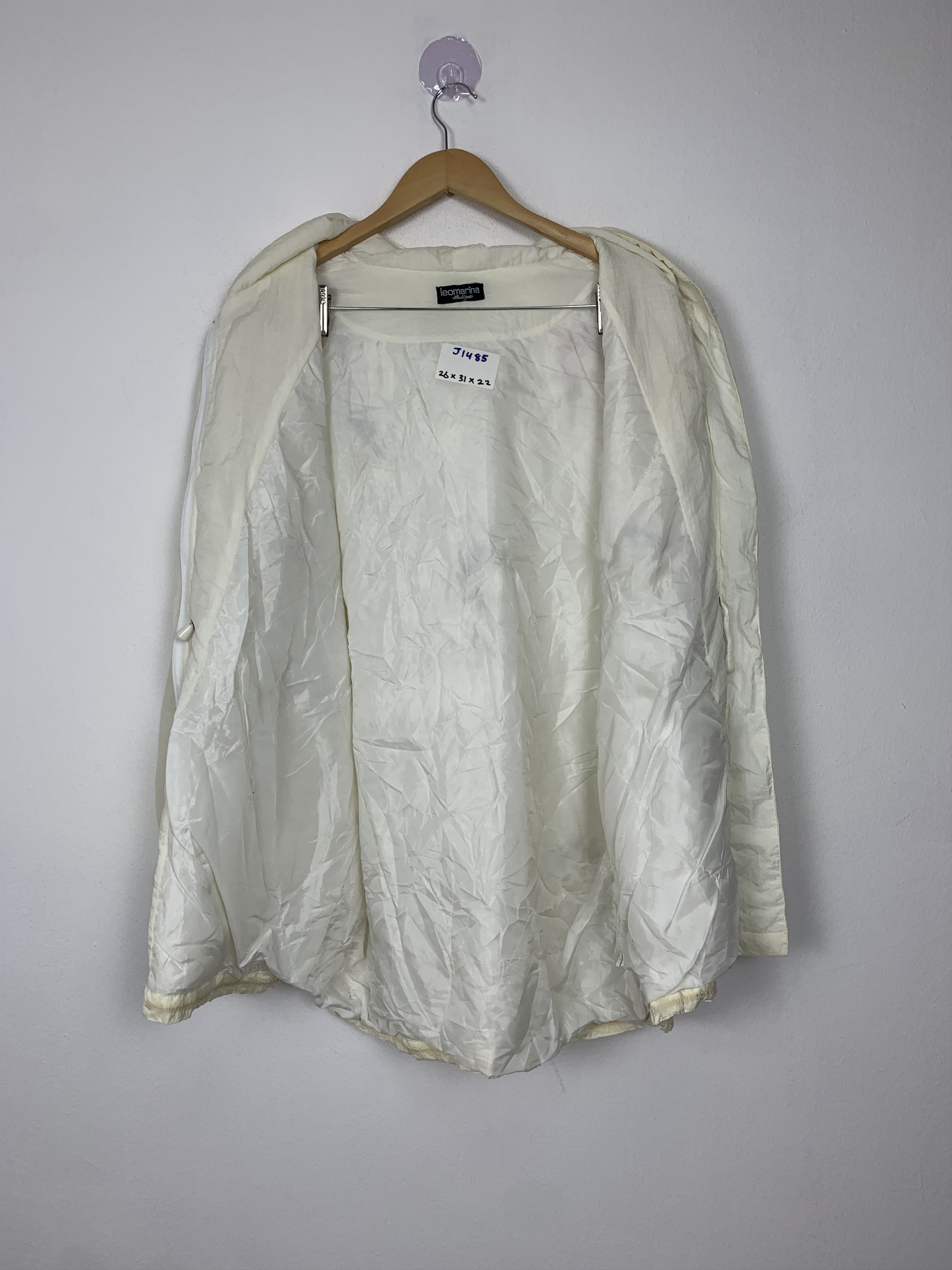 Vintage Vintage Leomarina Boutique Zip Up Hoodie Jacket J1485 Size US L / EU 52-54 / 3 - 7 Thumbnail