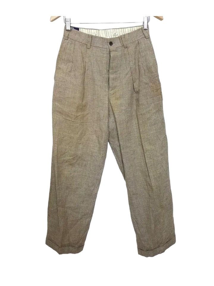Polo Ralph Lauren Polo Ralph Lauren Houndstooth Trouser Pants Size US 26 / EU 42 - 1 Thumbnail