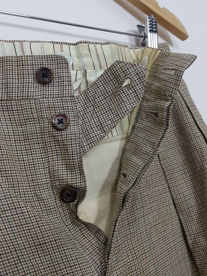 Polo Ralph Lauren Polo Ralph Lauren Houndstooth Trouser Pants Size US 26 / EU 42 - 13 Thumbnail
