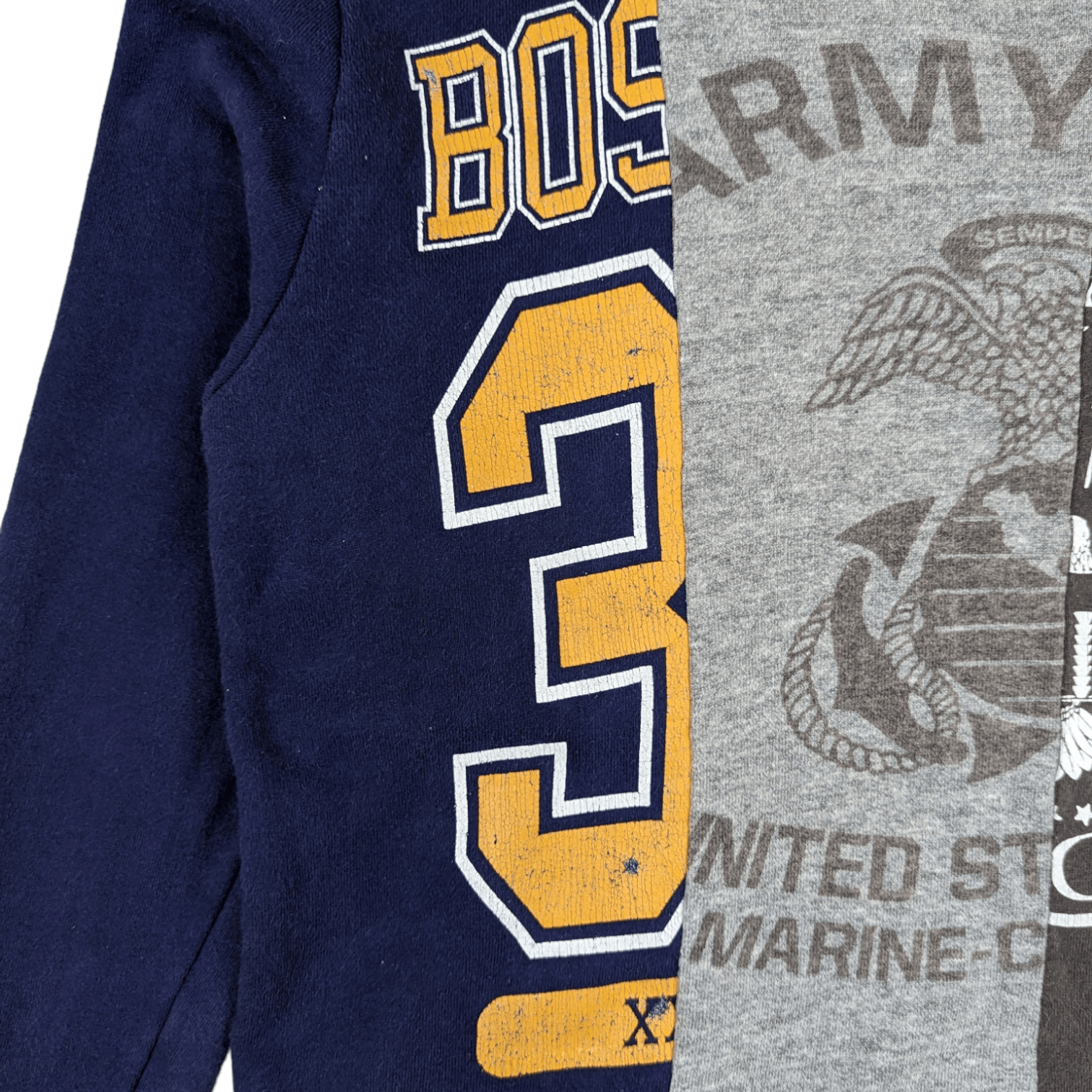 Harley Davidson × Japanese Brand QLAMLS Patchwork Ramones Harley Davidson Army Sweatshirt Size XL / US 12-14 / IT 48-50 - 5 Thumbnail