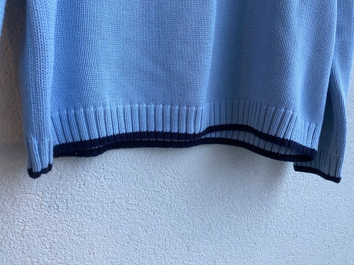 Yves Saint Laurent Blue YSL Sweater Knit Saint Laurent Jacket Size US XL / EU 56 / 4 - 10 Thumbnail
